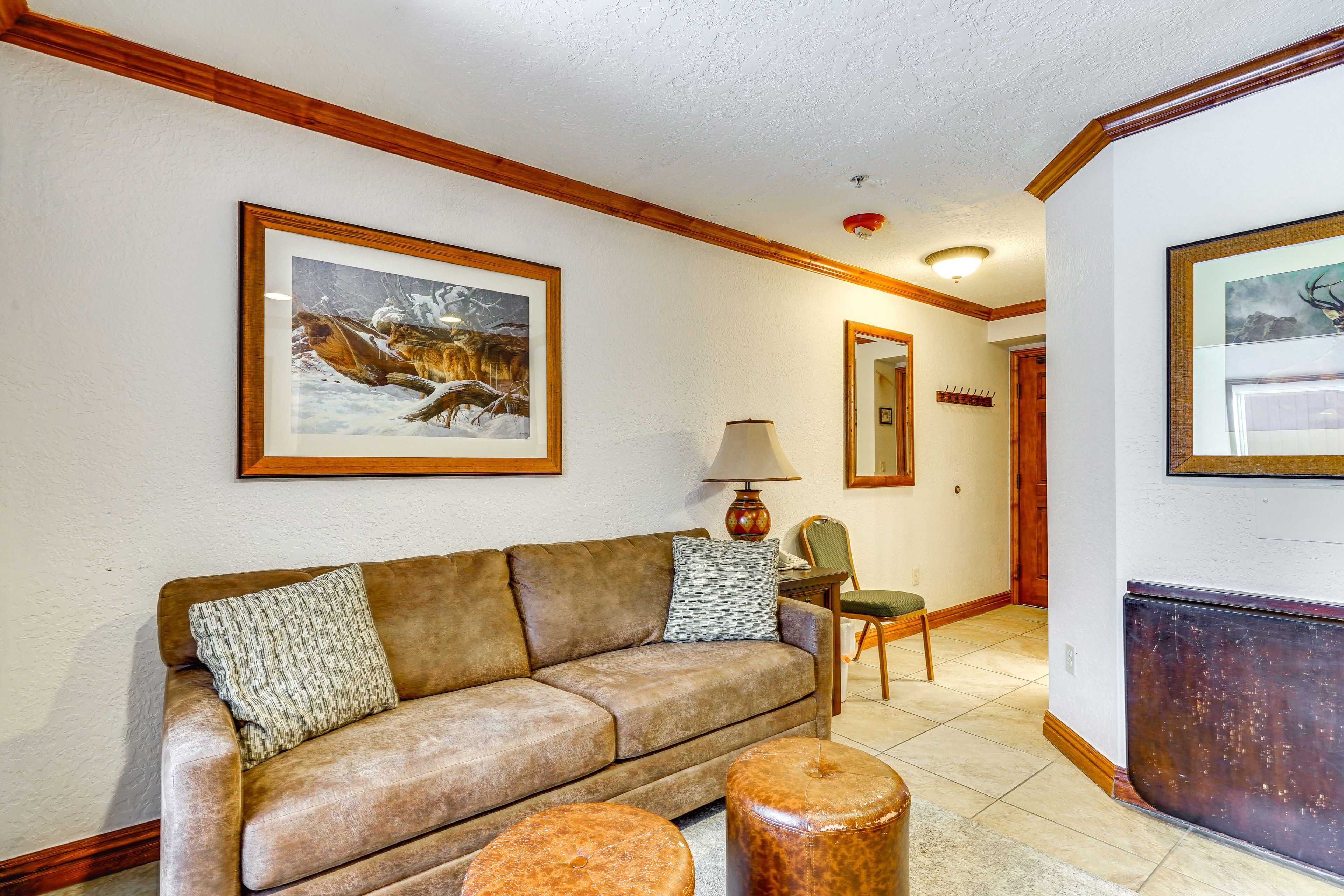 Living Area | Flat-Screen TV