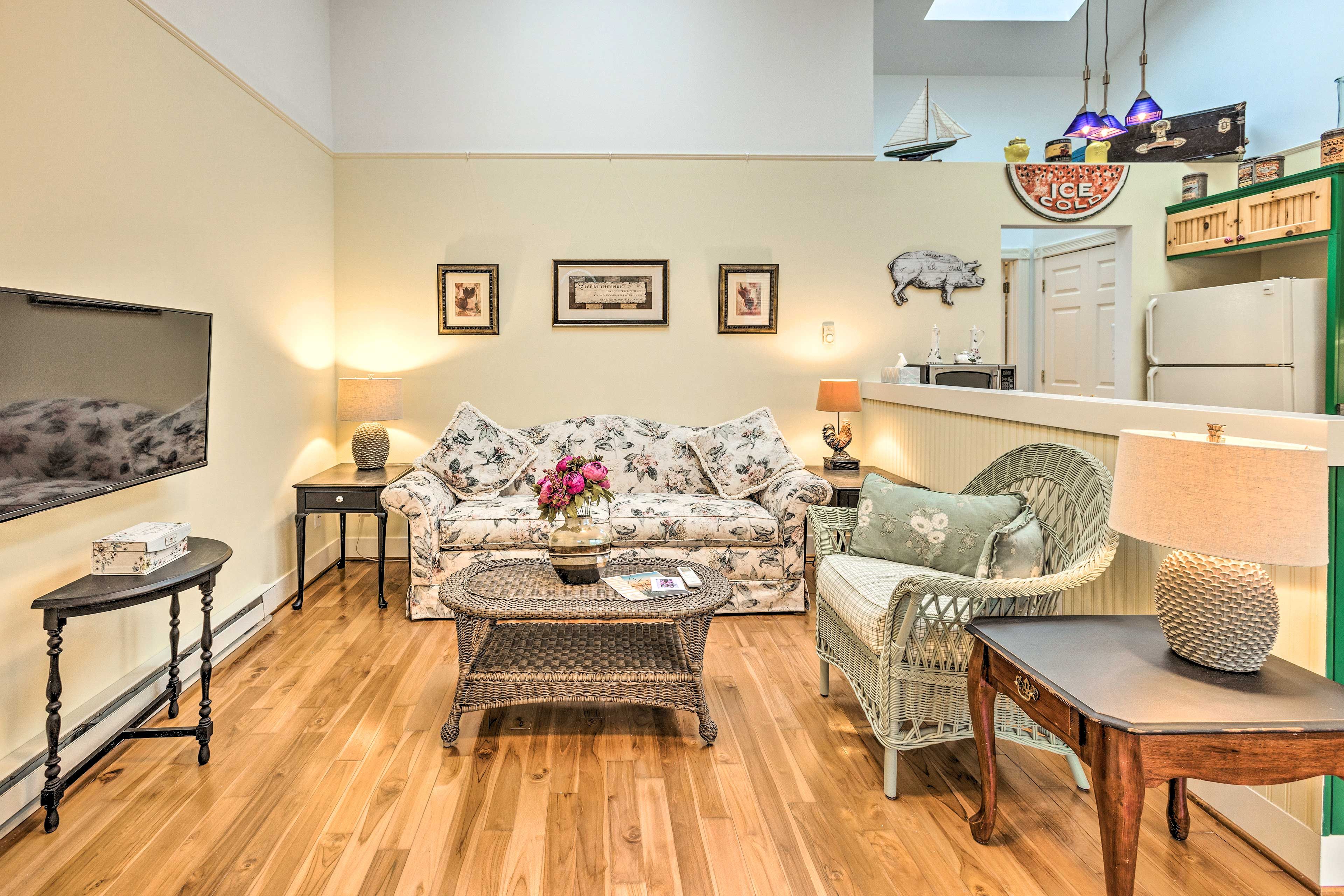 Frankfort Vacation Rental | 1BR | 1BA | 600 Sq Ft | Step-Free Access