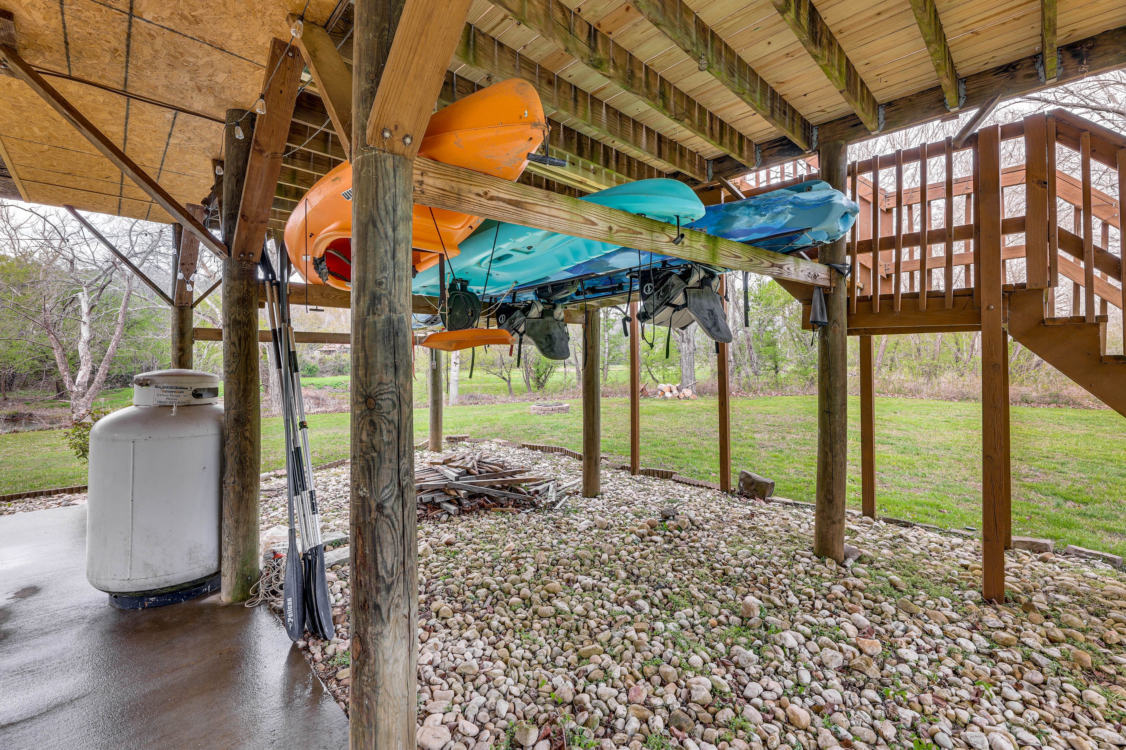 Kayaks Provided