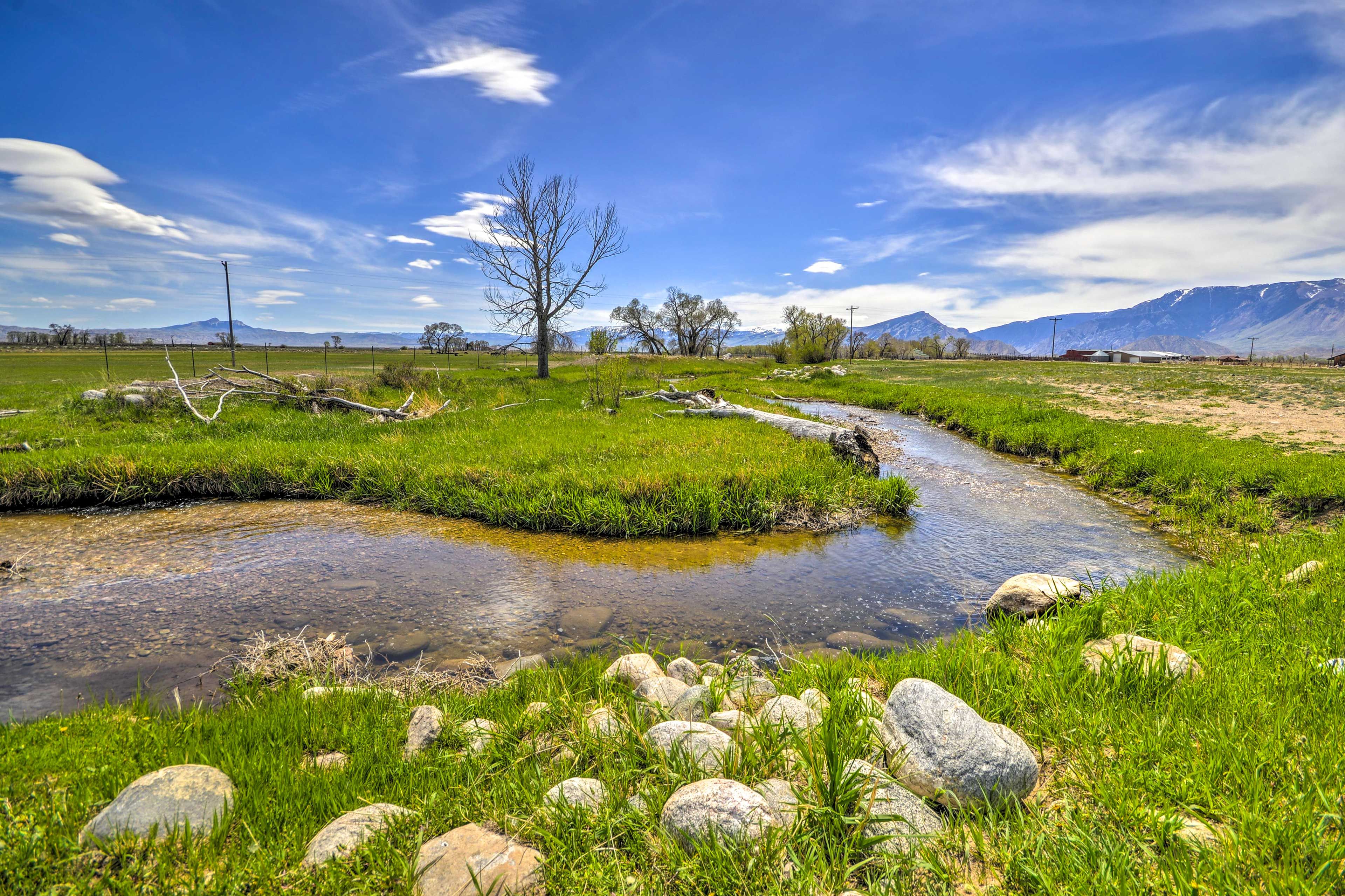On-Site River | Vast Acreage | Sweeping Mountain Views