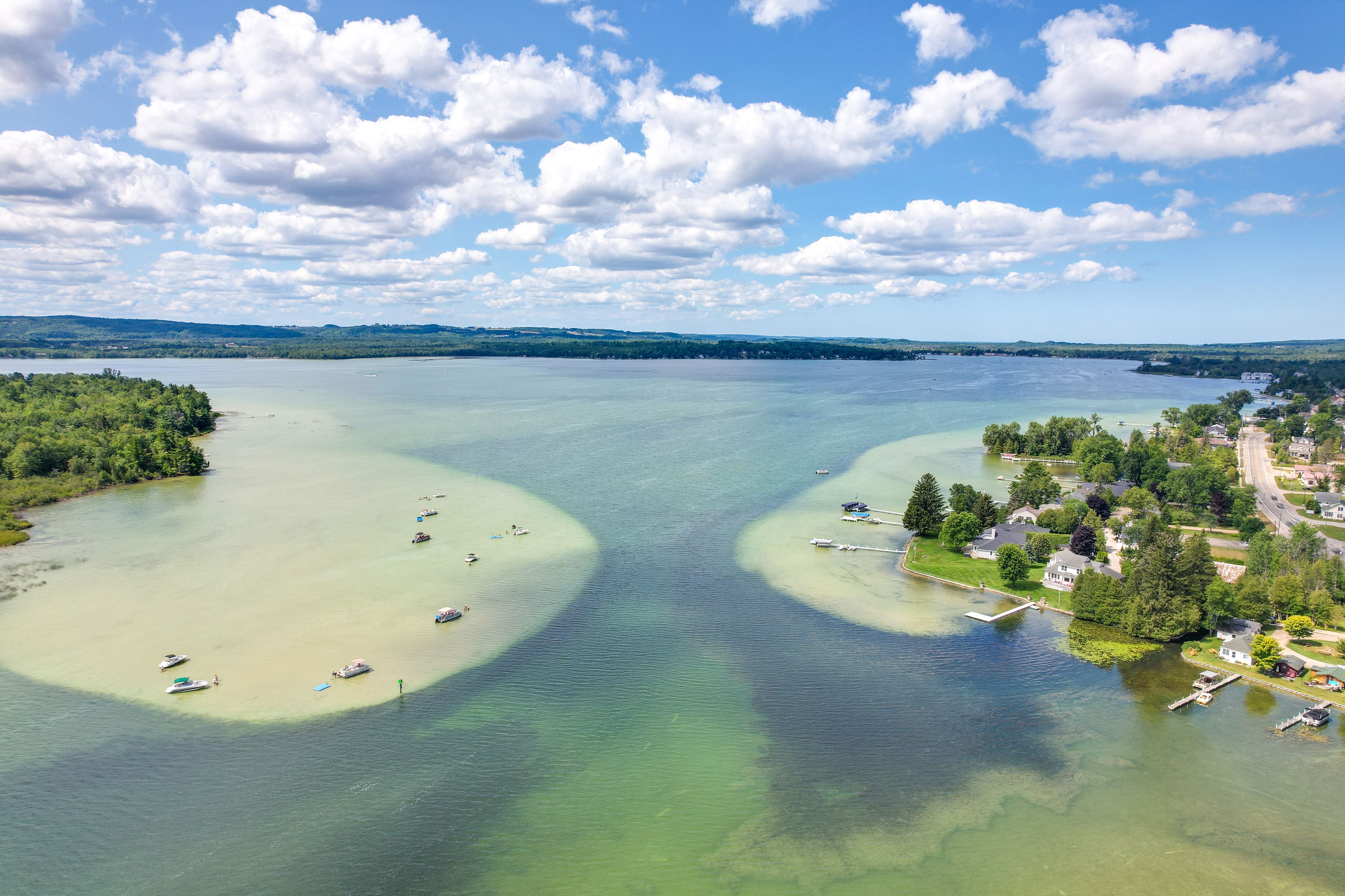 Crooked Lake | Short Walk | Shared Boat Dock
