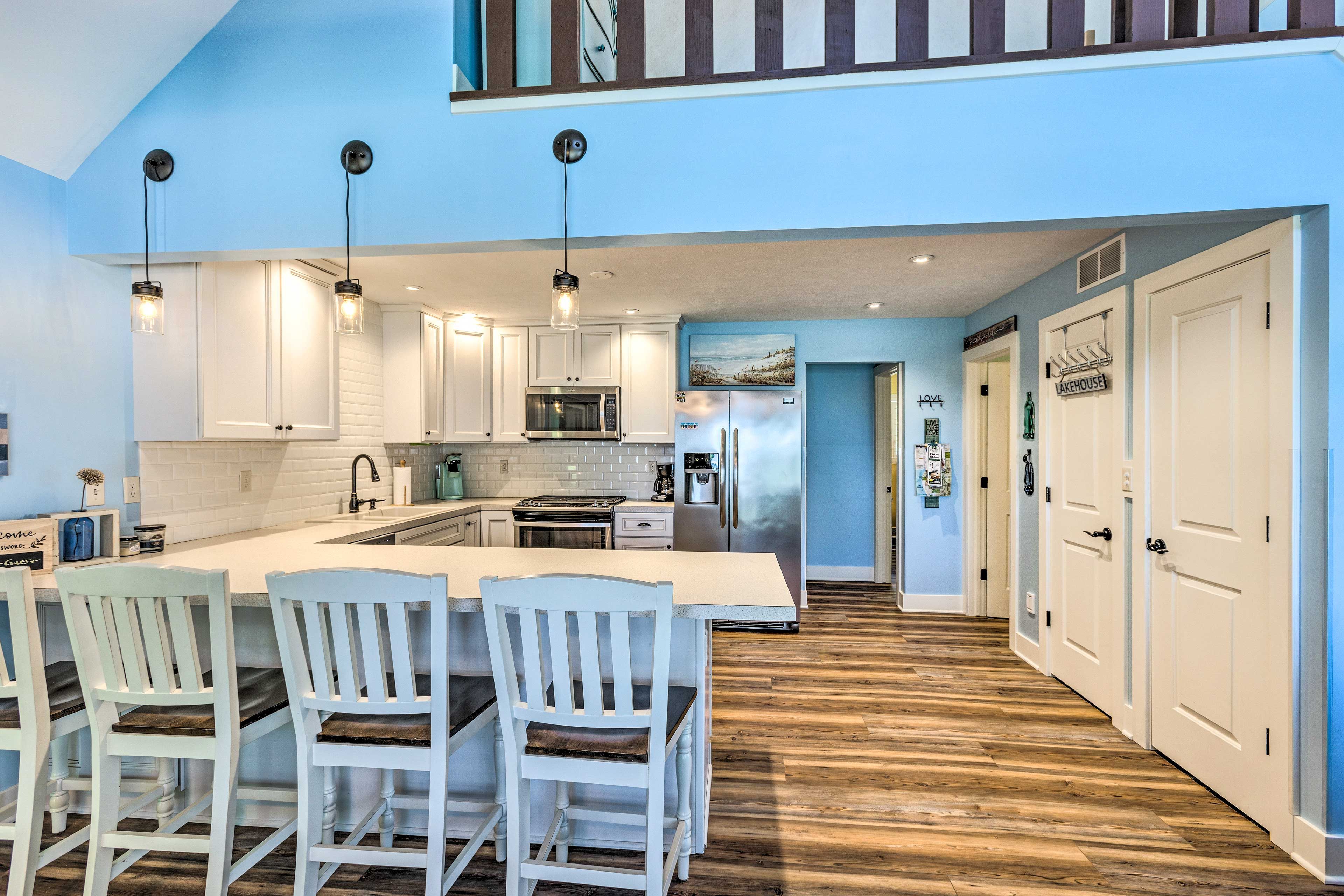 Kitchen | 1st Floor | Dishwasher | Coffee Maker | Blender | Toaster | Crockpot