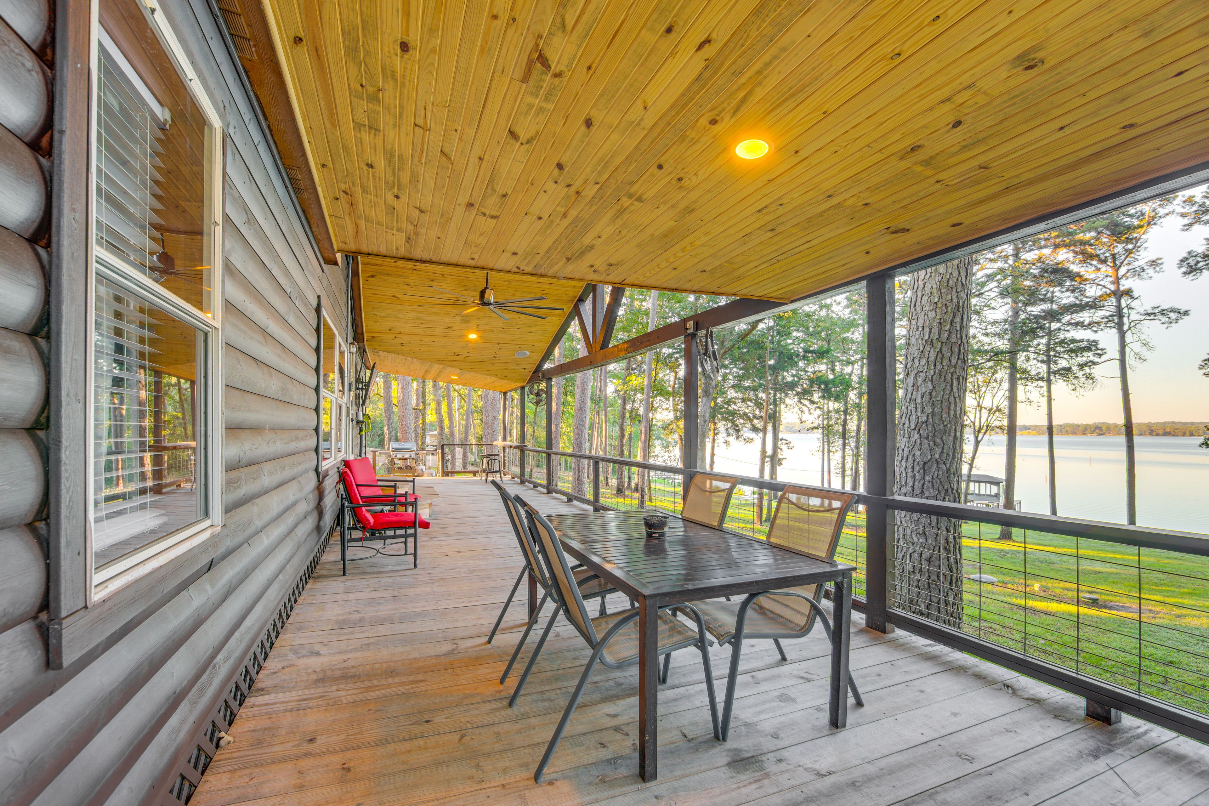 Wraparound Deck | Lake Views | Outdoor Dining | Gas Grill