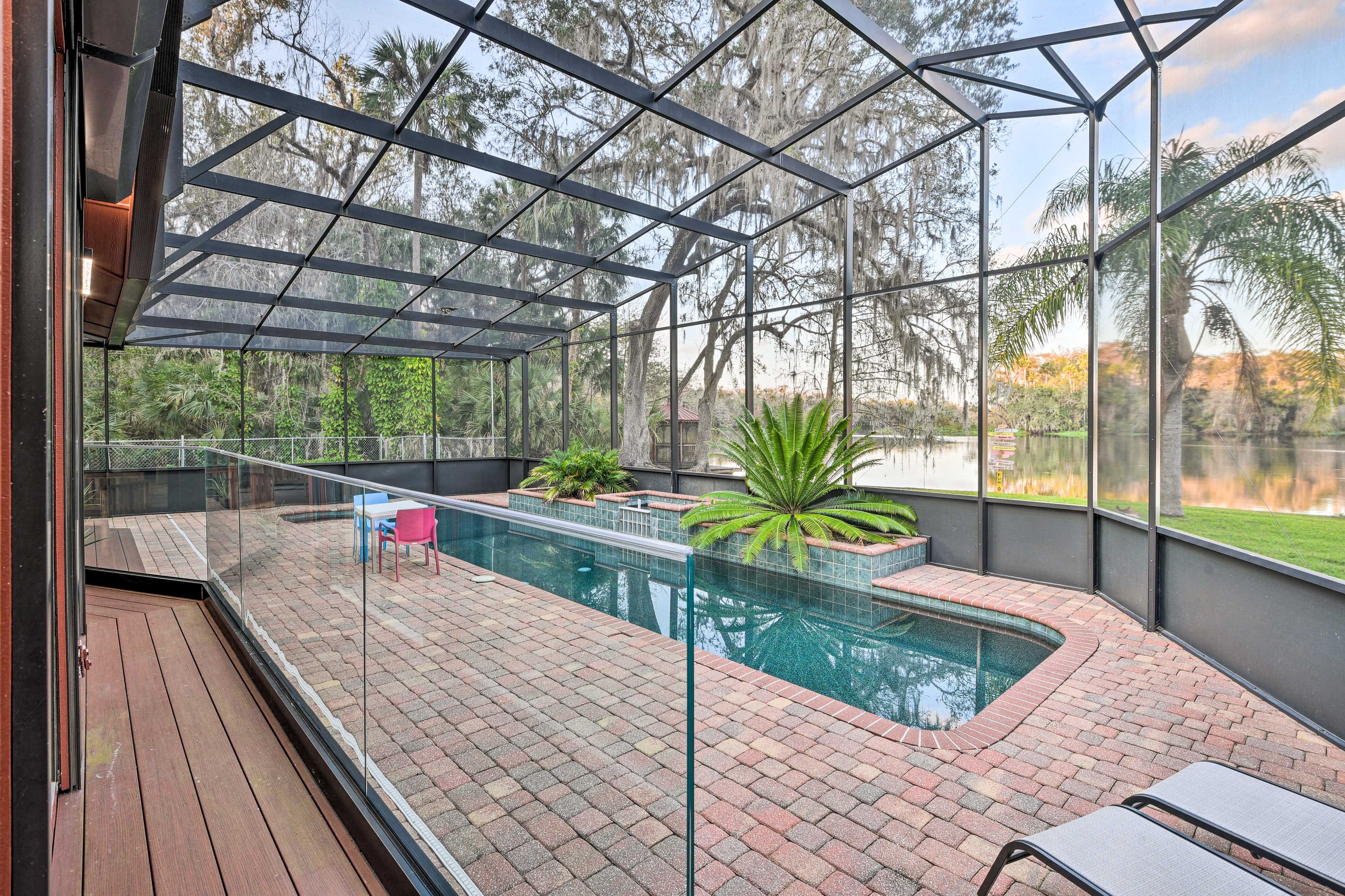 Screened Pool & Patio