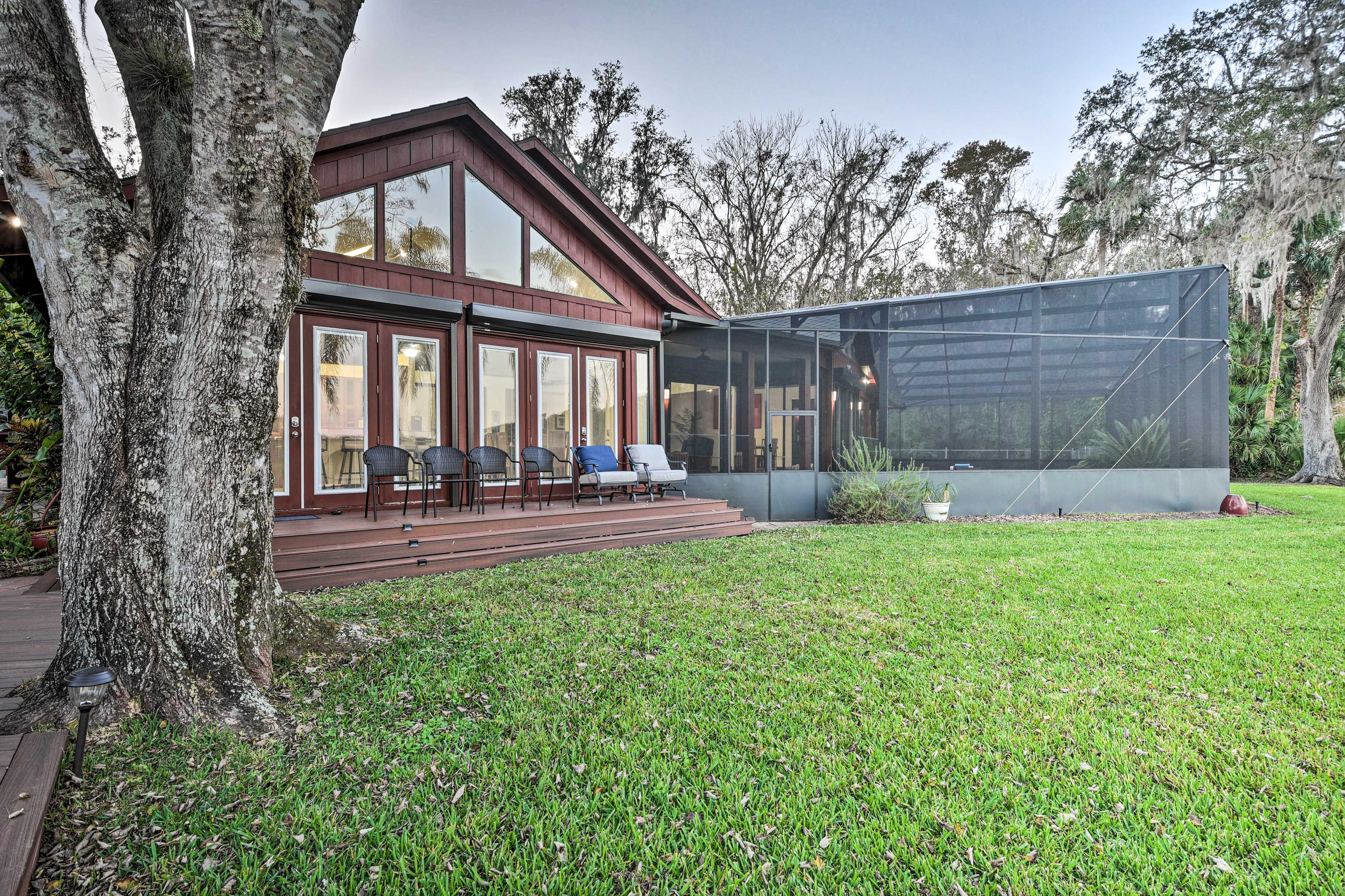 Private Backyard