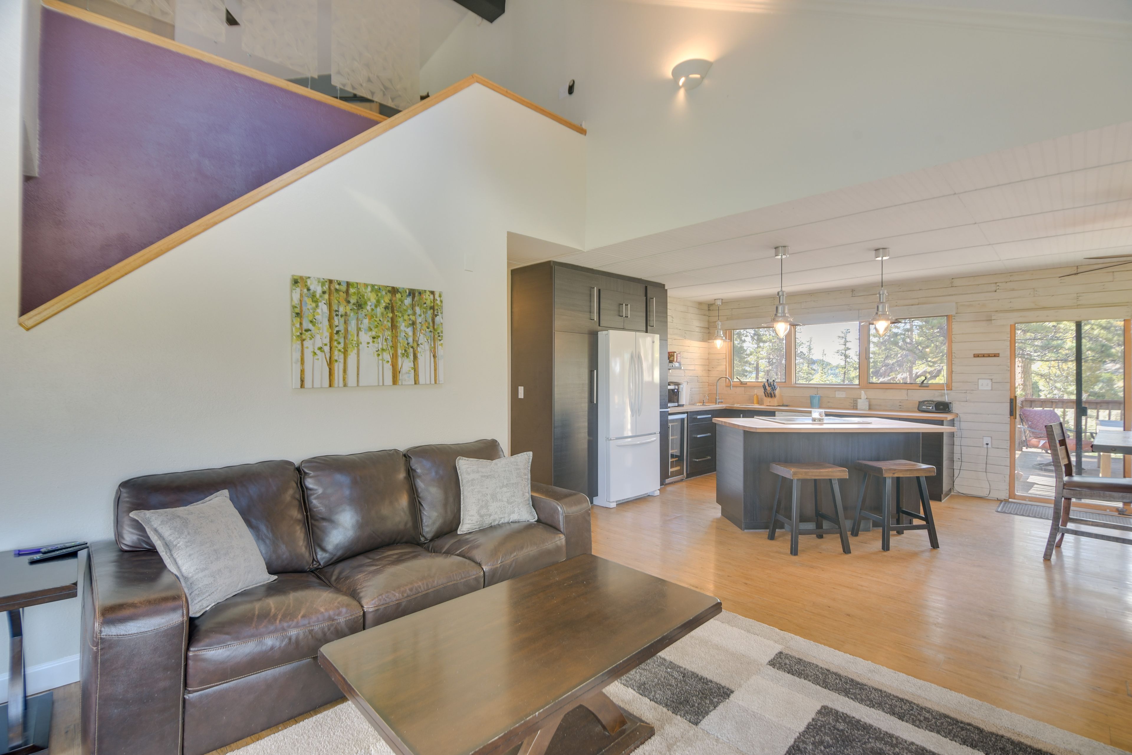 Red Feather Lakes Vacation Rental | 2BR | 2BA | 1,600 Sq Ft | Steps Required