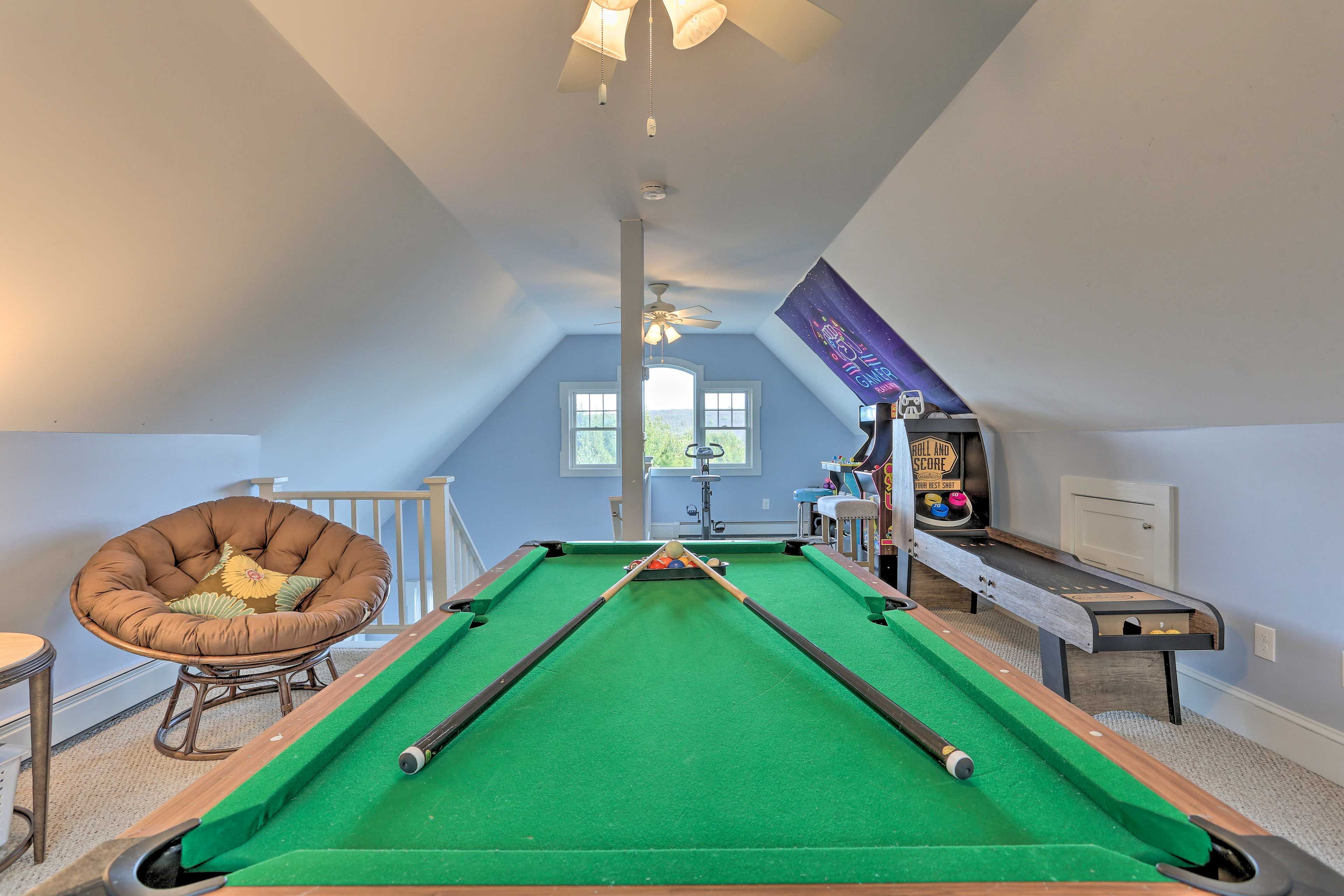 Game Room | 2nd Floor | Arcade Games | Skee Ball | Exercise Bike