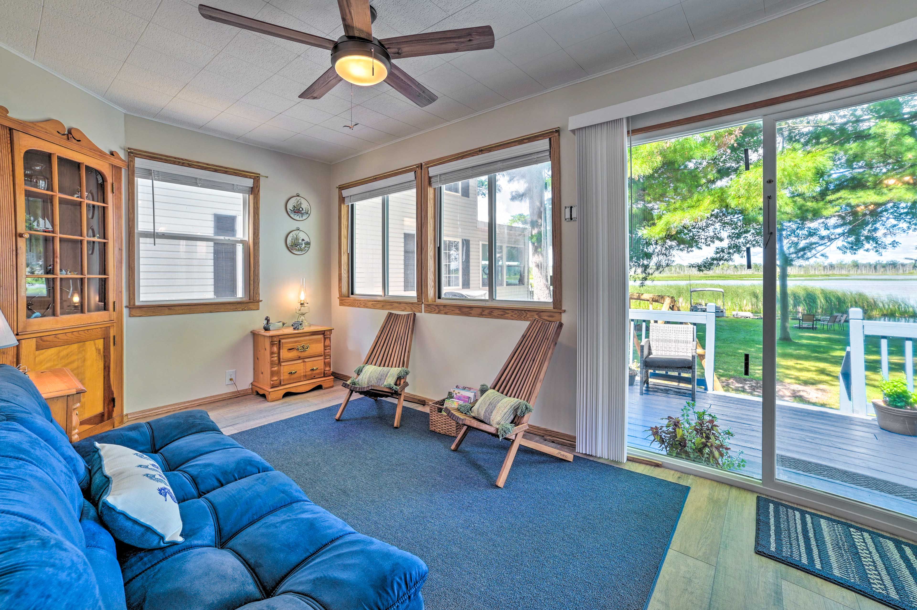 Living Room | 2 Wooden Chairs (Decorative Only)