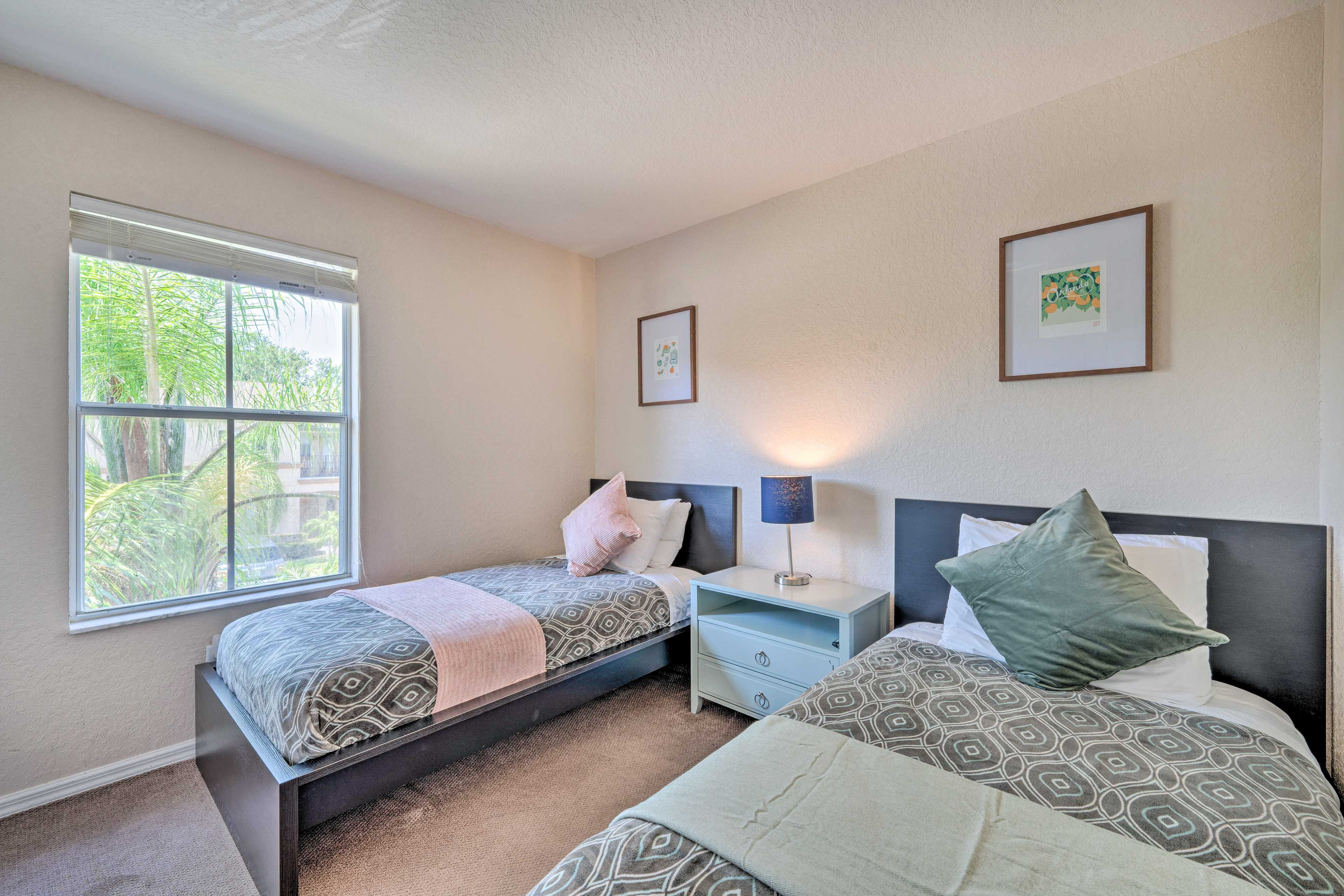 Bedroom 4 | 2 Twin Beds | 2nd Floor