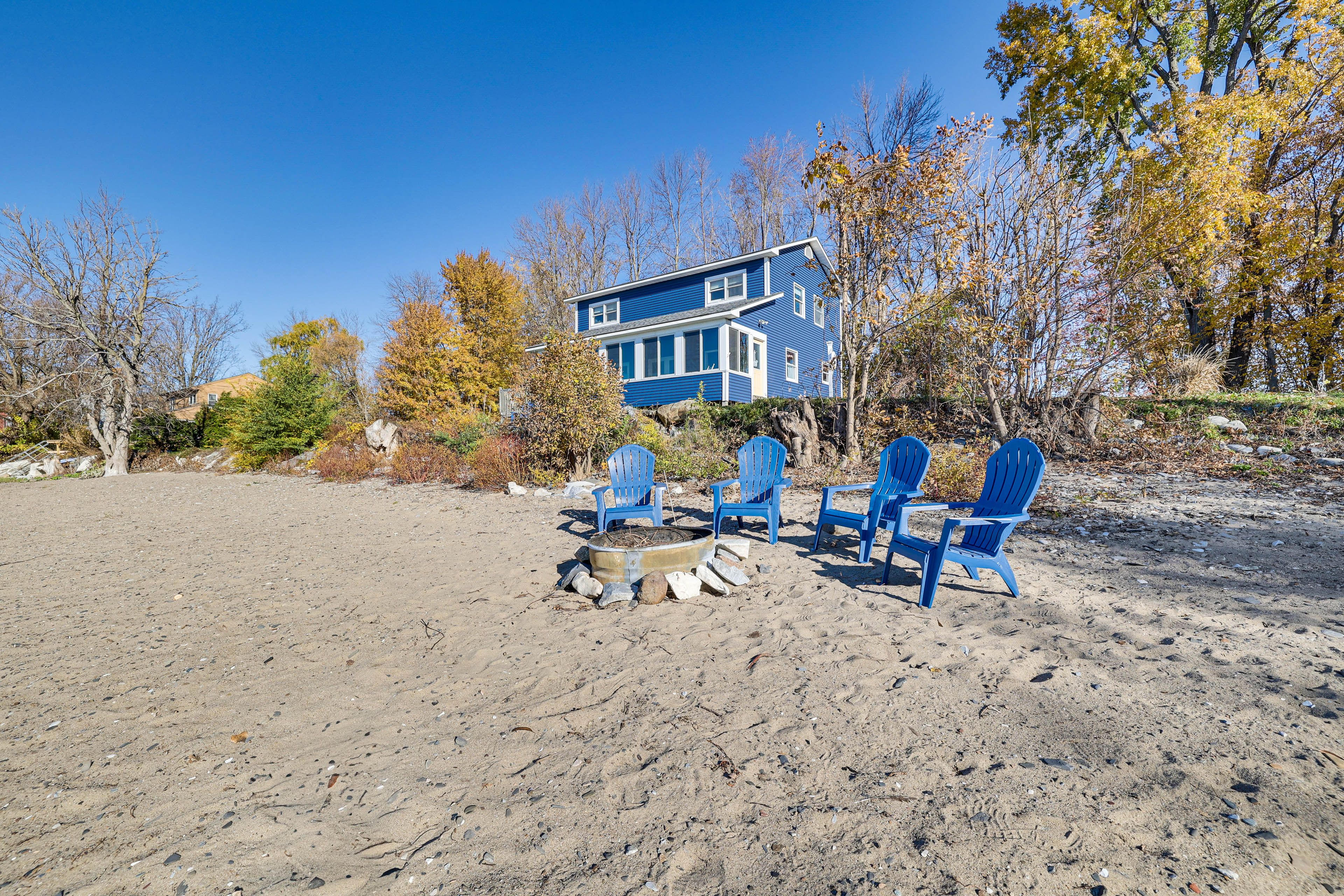 Private Beach | Direct Lake Access | Canoe Provided