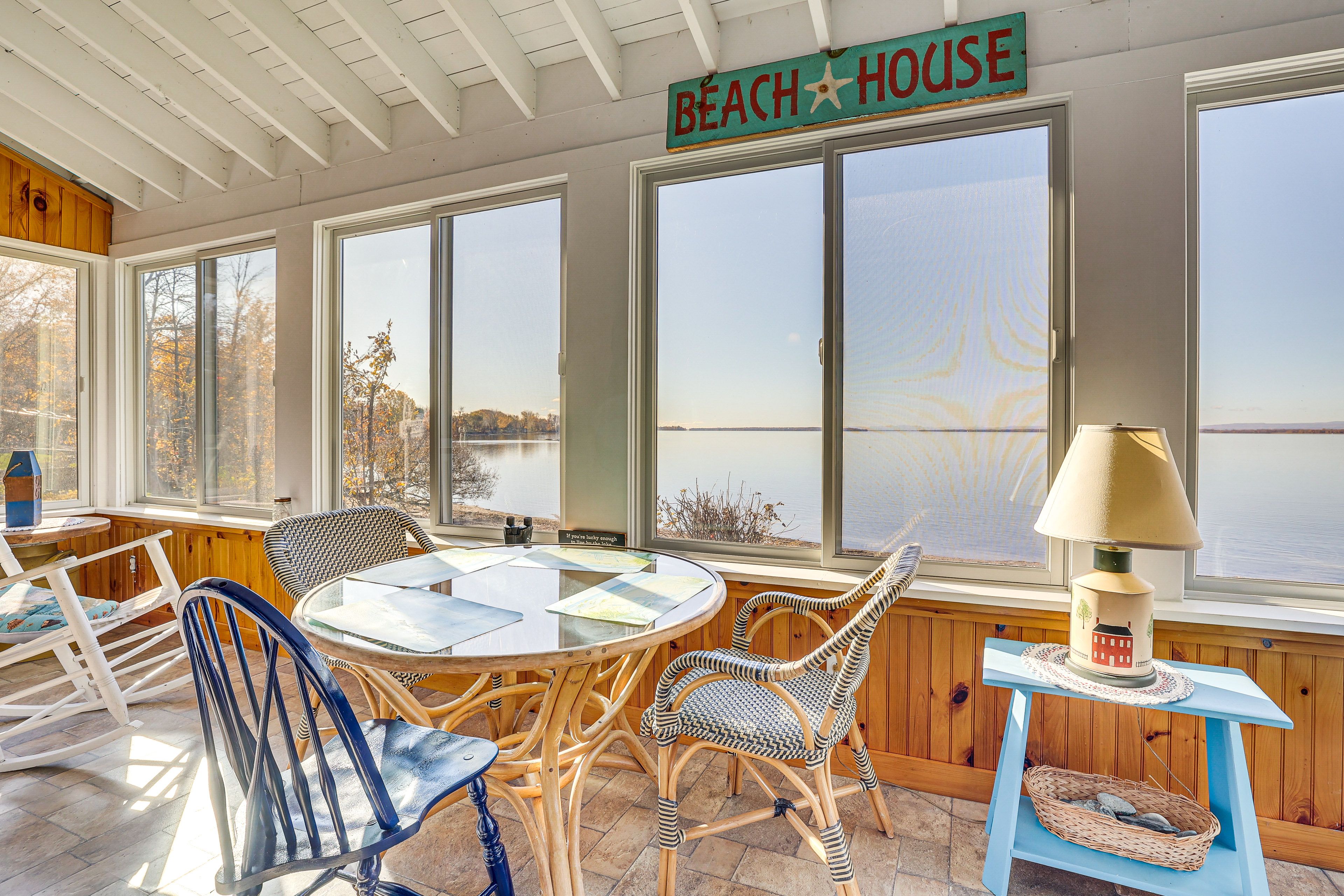 Alburgh Vacation Rental | 3BR | 1.5BA | 2,000 Sq Ft | Access Only By Stairs