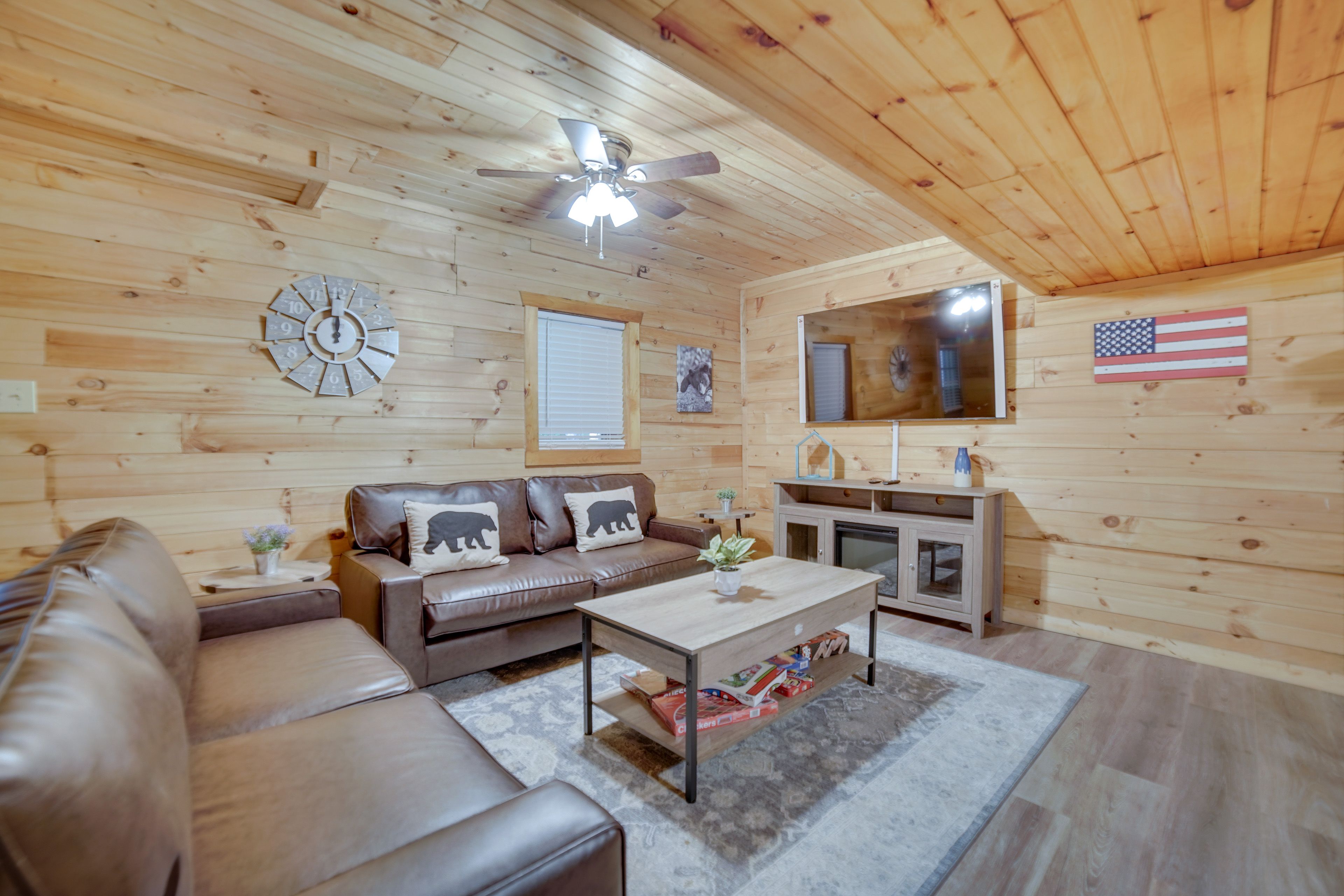 Game Room | Arcade Game Cabinet | Foosball Table | Electric Fireplace