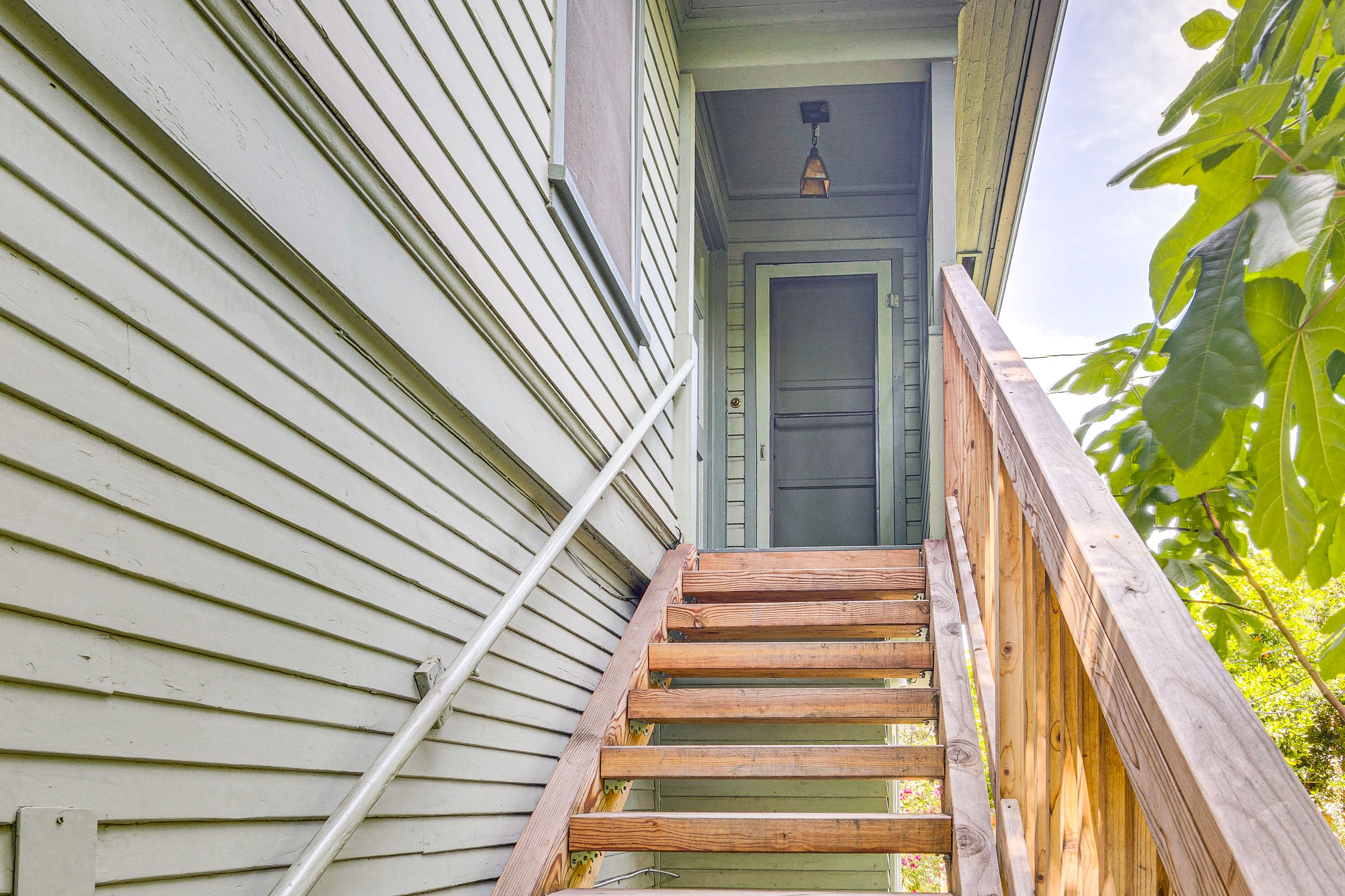 Stairs to Apartment