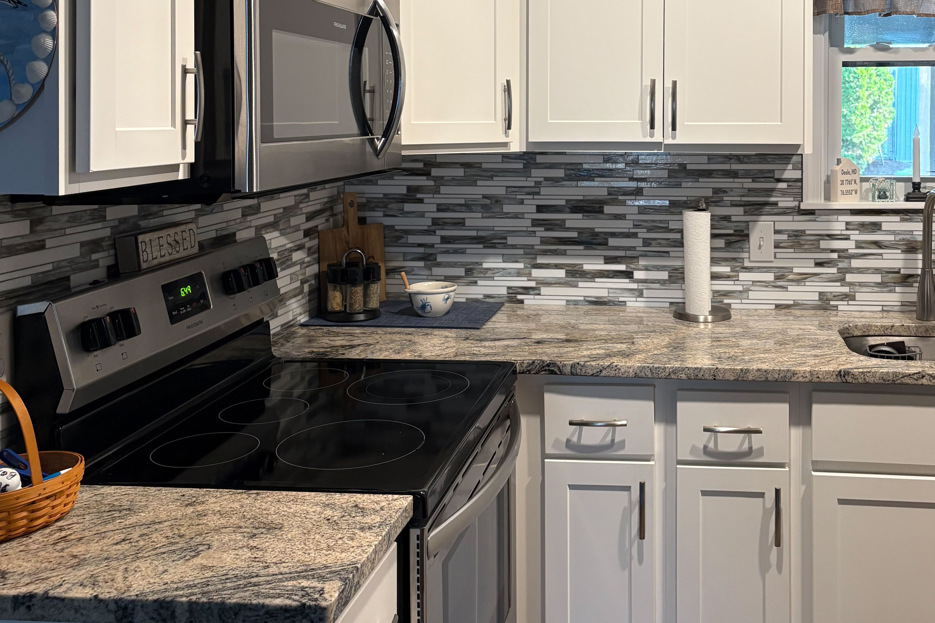 Kitchen | 1st Floor | Dishwasher | Spices | Trash Bags + Paper Towels
