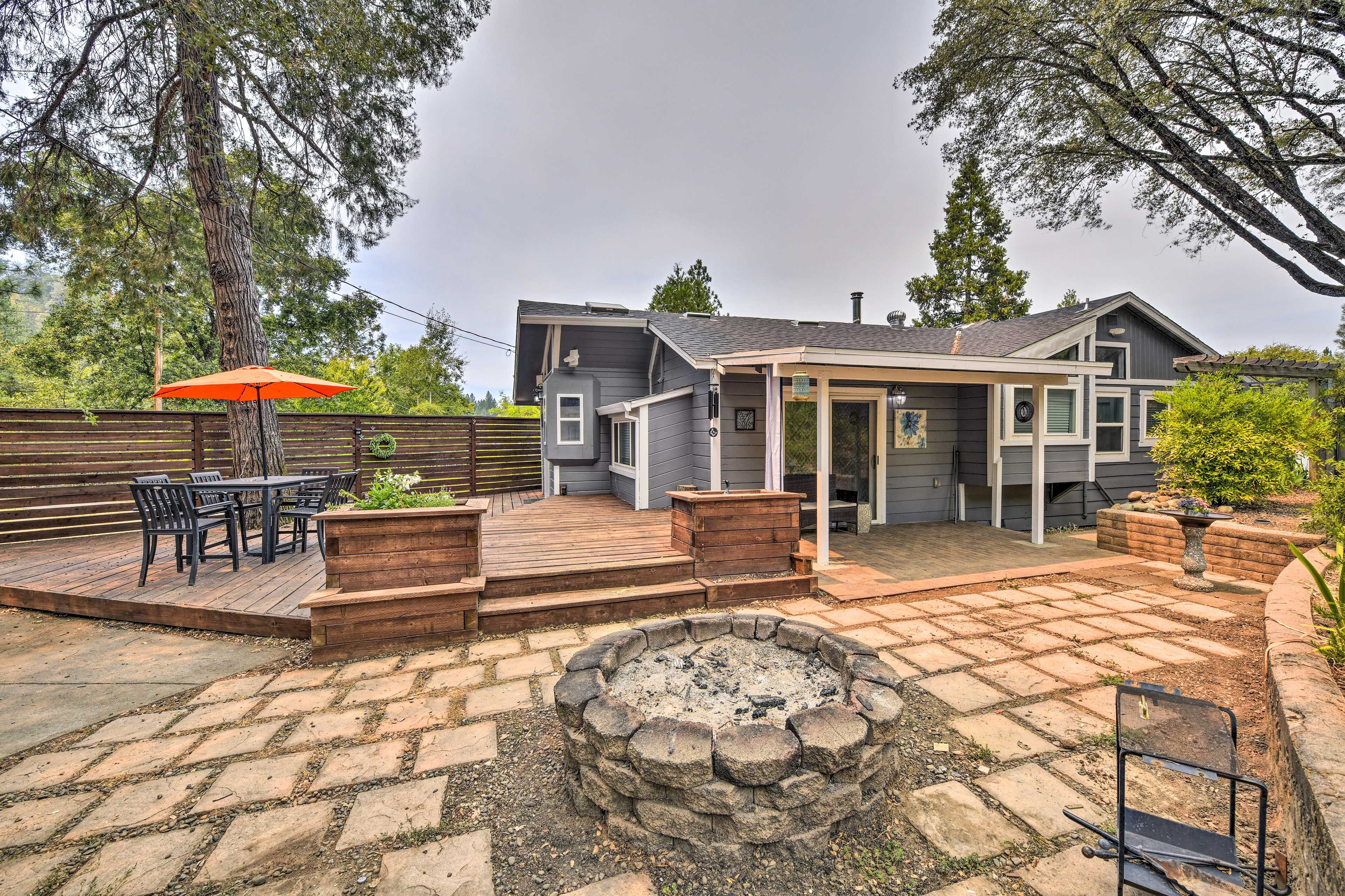 Placerville Vacation Rental | 3BR | 2BA | 1 Step to Access | 1,673 Sq Ft