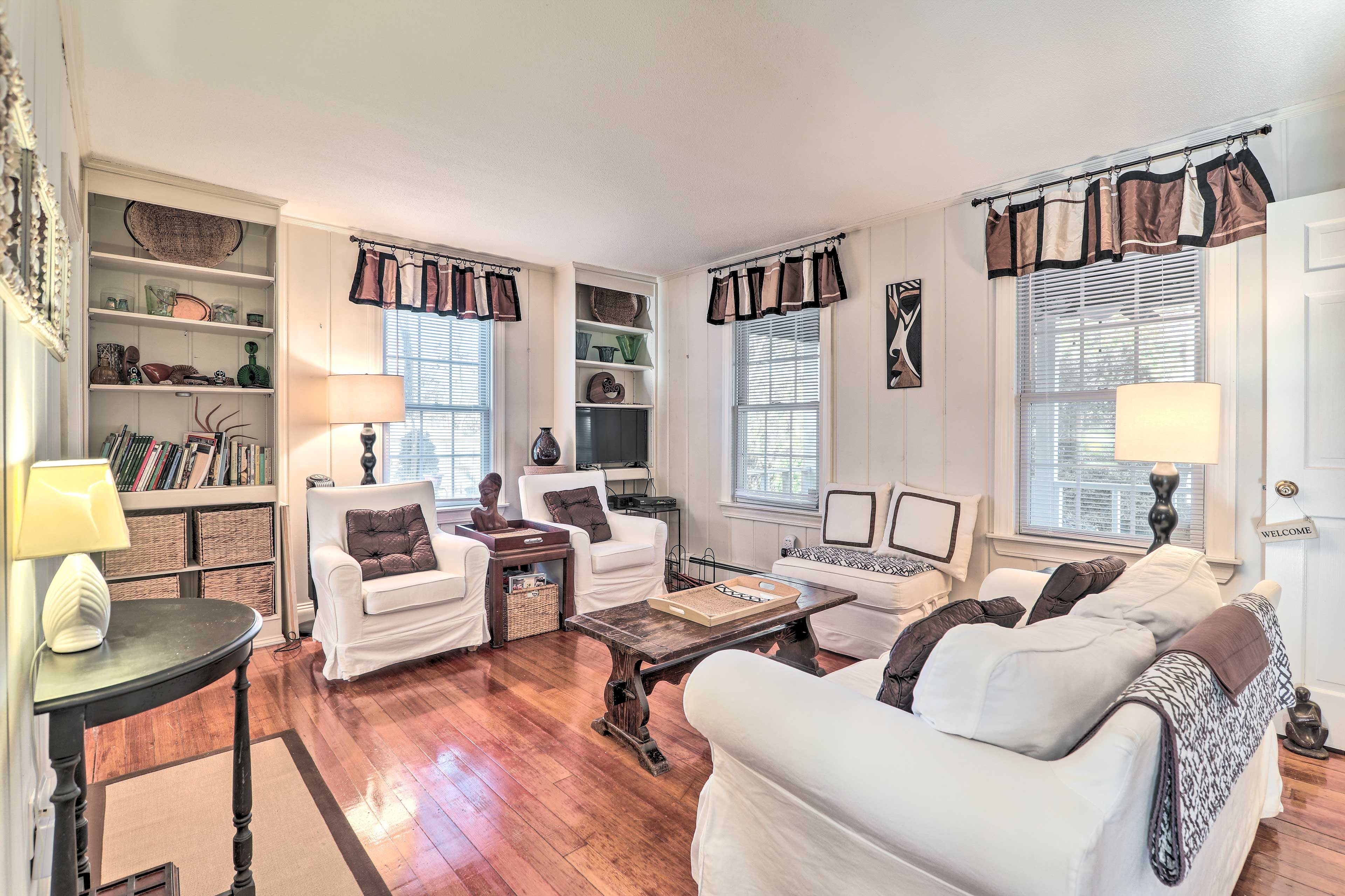 East Falmouth Vacation Rental | 3BR | 2BA | 1,300 Sq Ft | Stairs Required