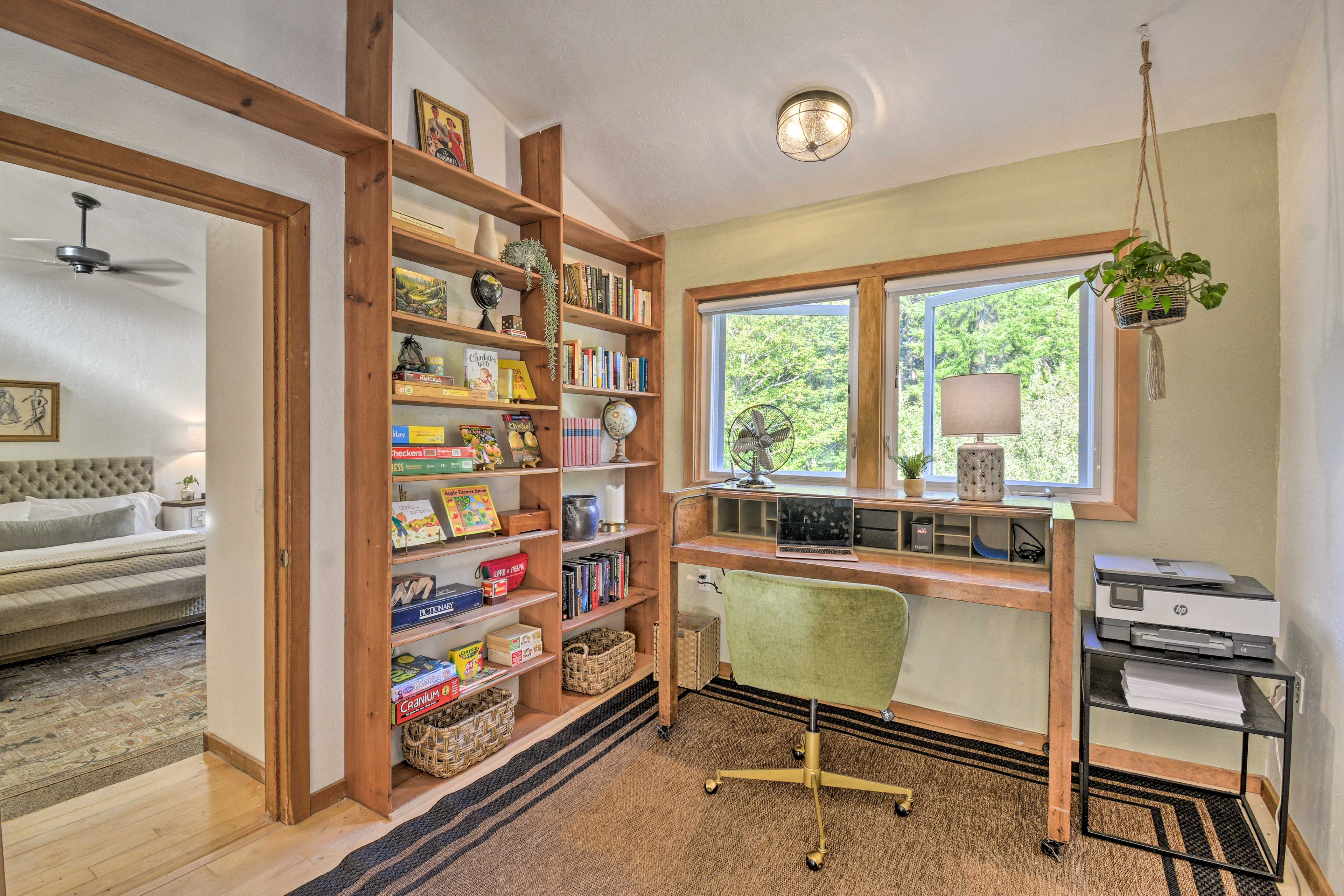 Laptop Workspace | Printer Not Available | 2nd Floor