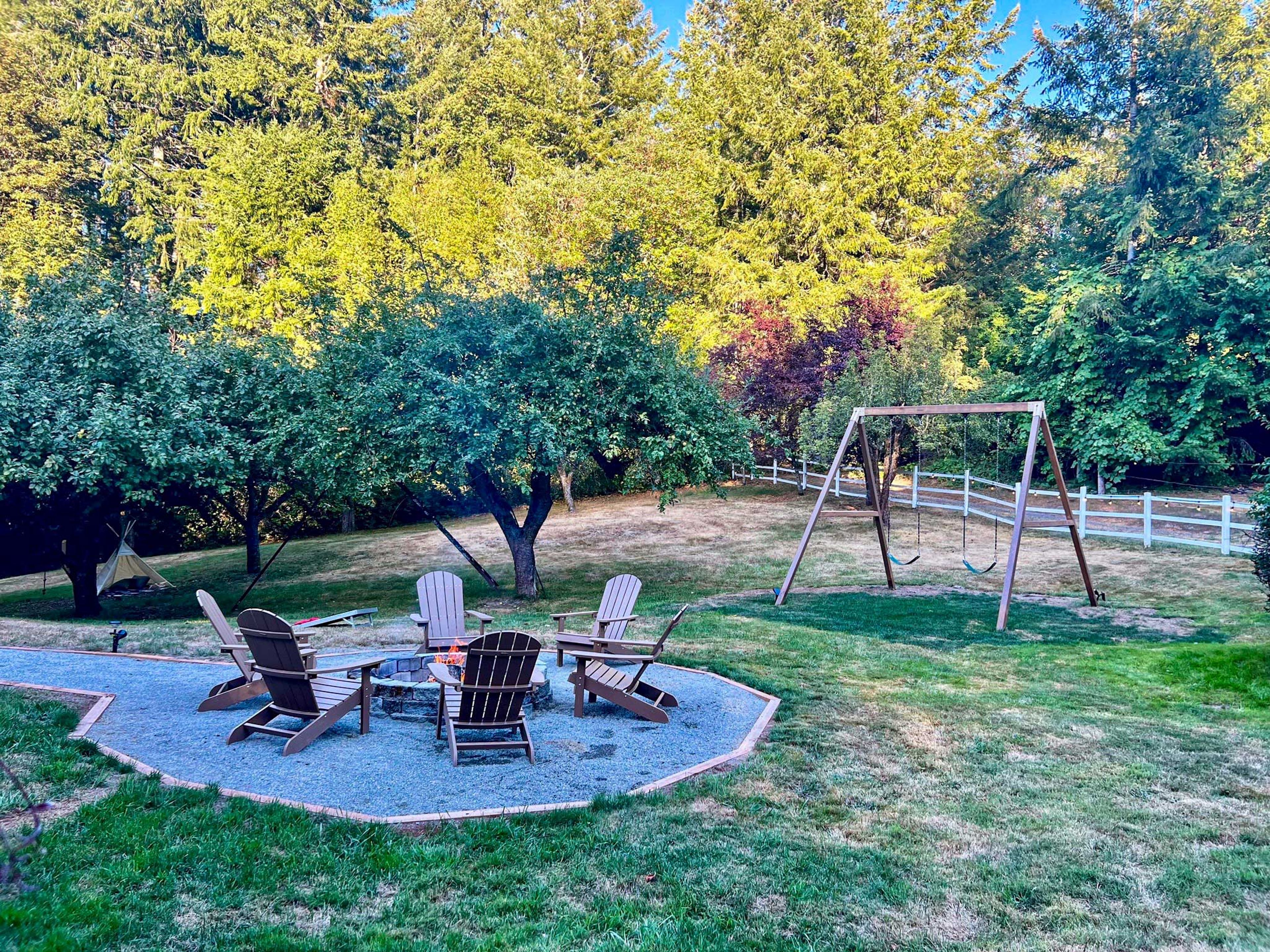 House Exterior | Swing Set