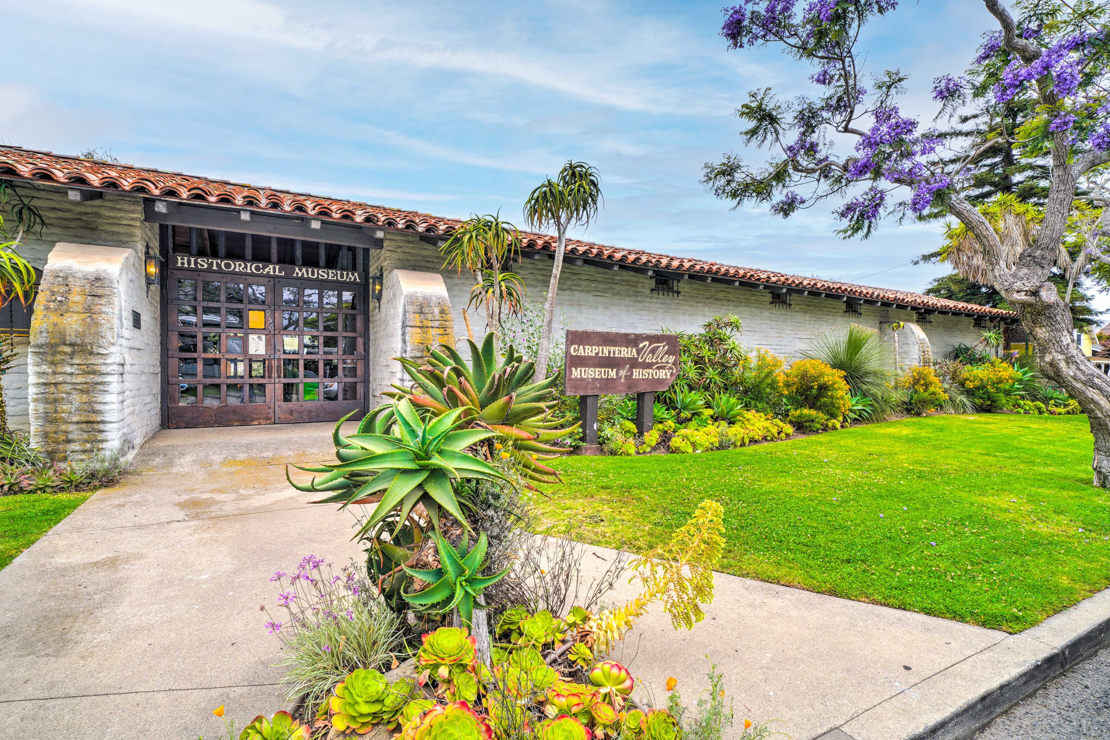 Nearby Attractions | Carpinteria Valley Museum | Walkable Distance