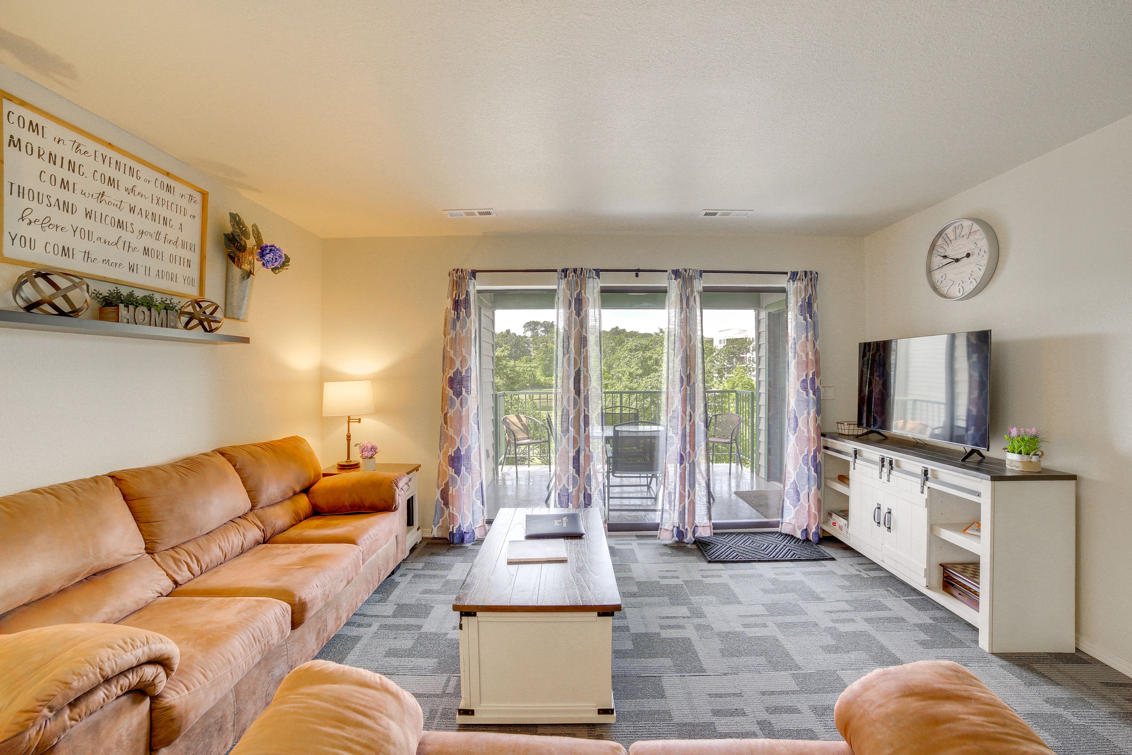 Branson Vacation Rental | 2BR | 2 BA | 1,225 Sq Ft
