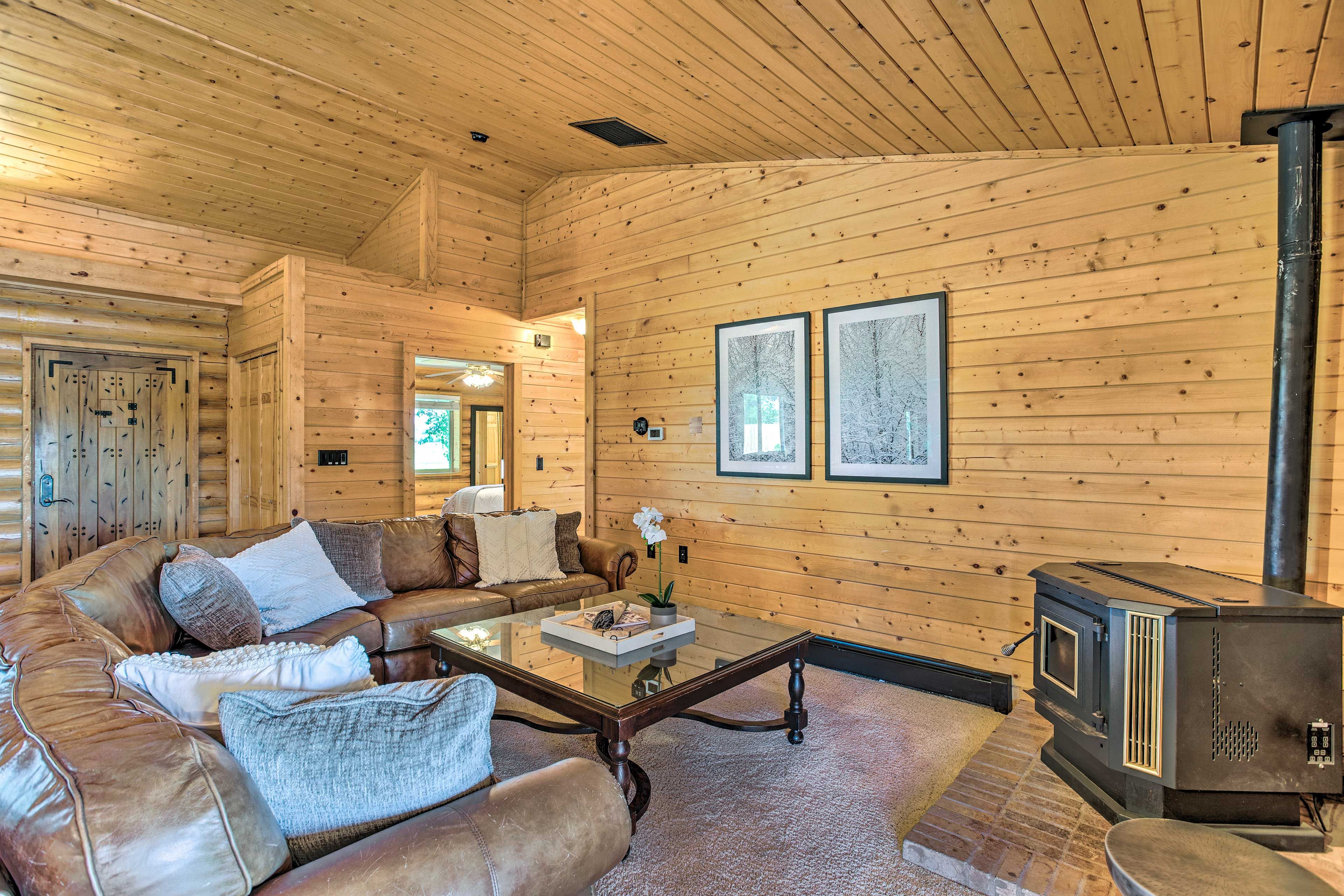 Living Room | Pellet Stove