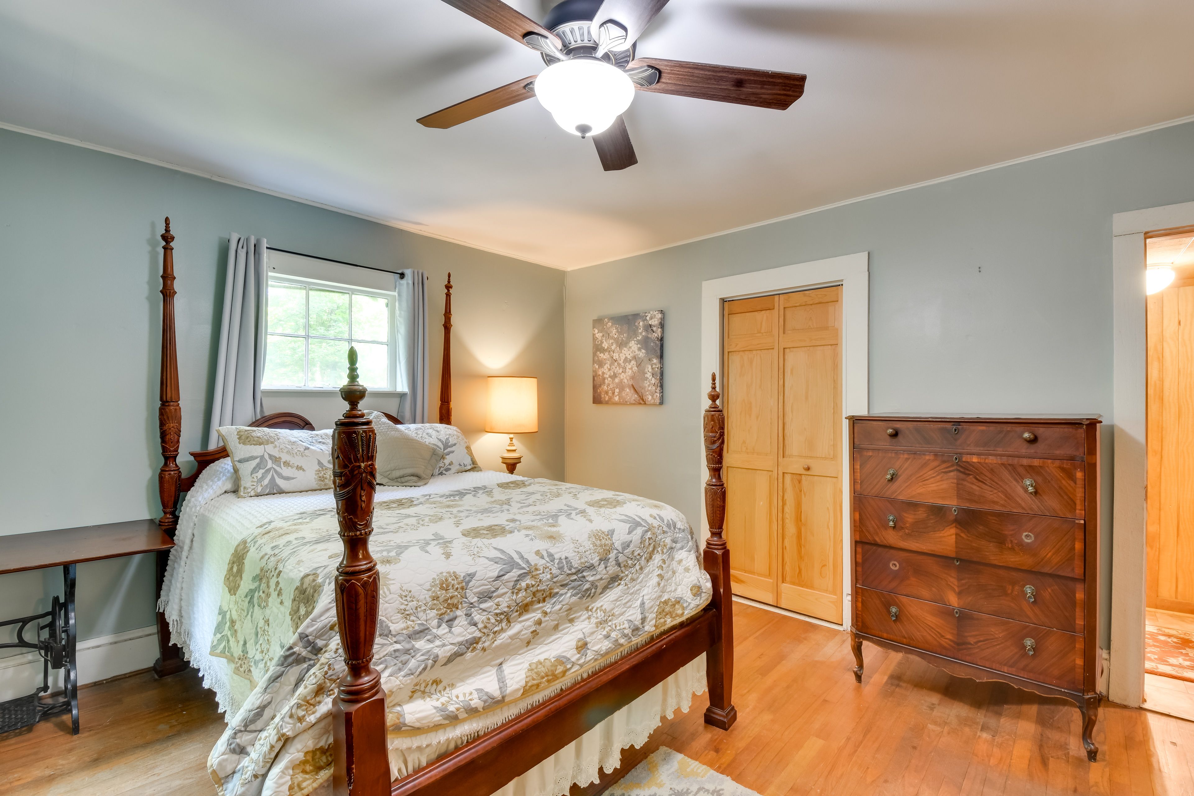 Bedroom 1 | Queen Bed | Queen Floor Mattresses Available | Main Floor