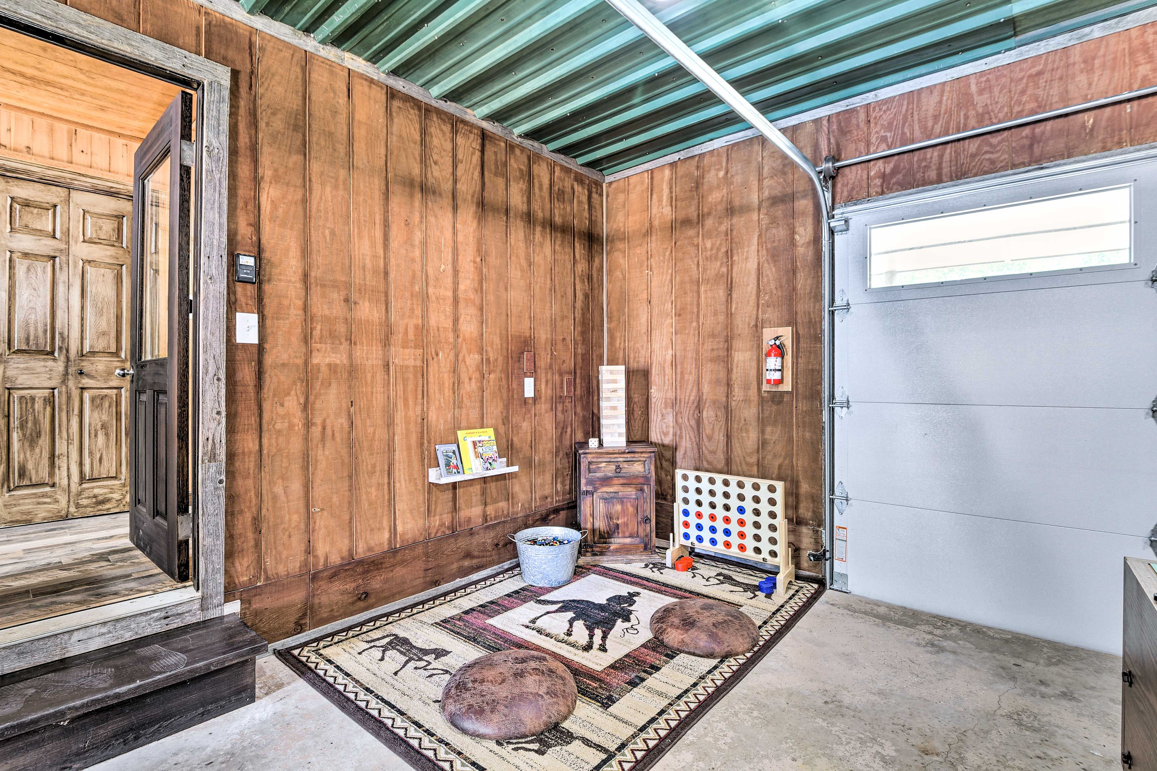Game Room | Garage | Foosball + Air Hockey | Board Games