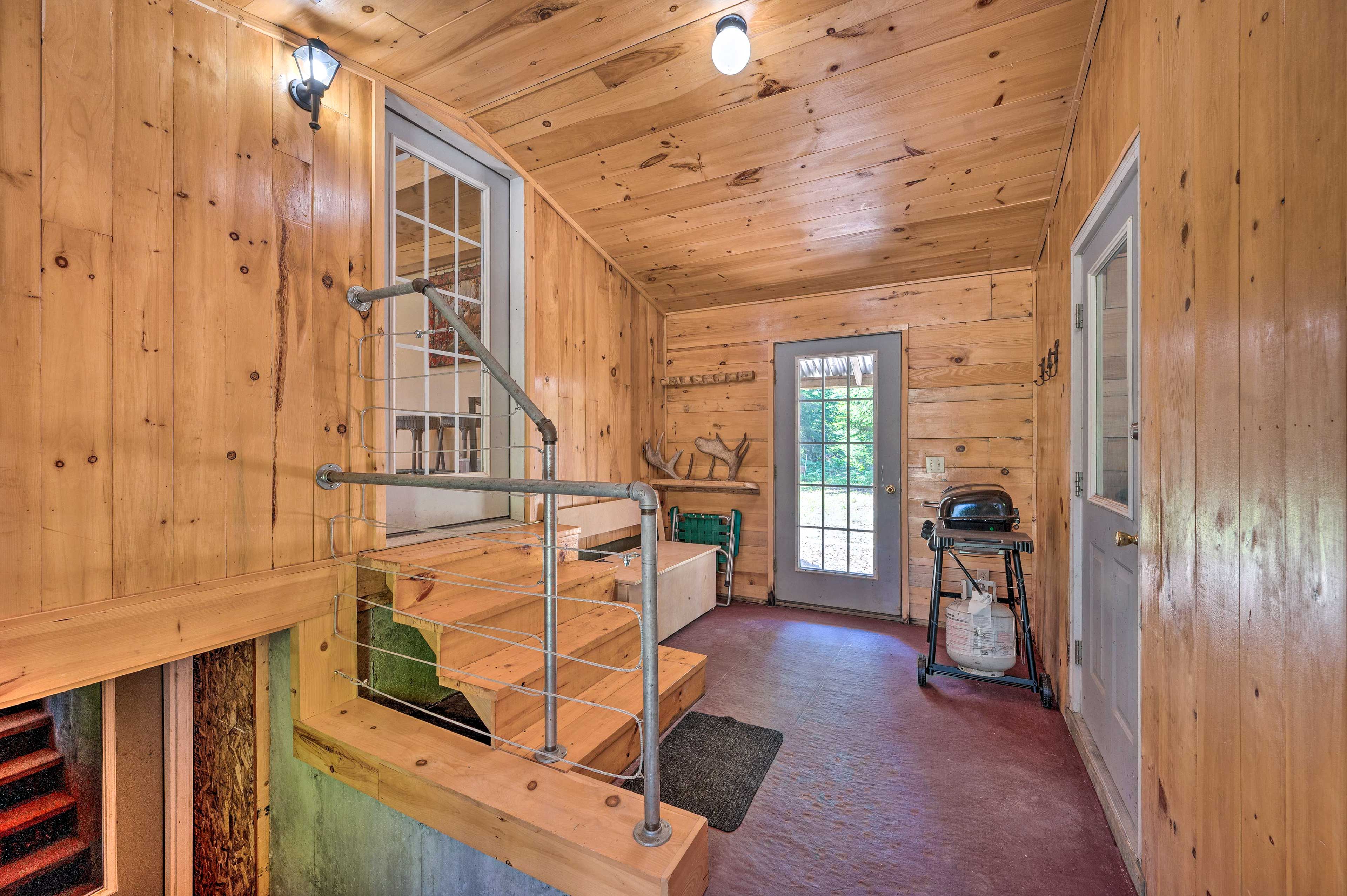 Mudroom | Stairs to Access Basement