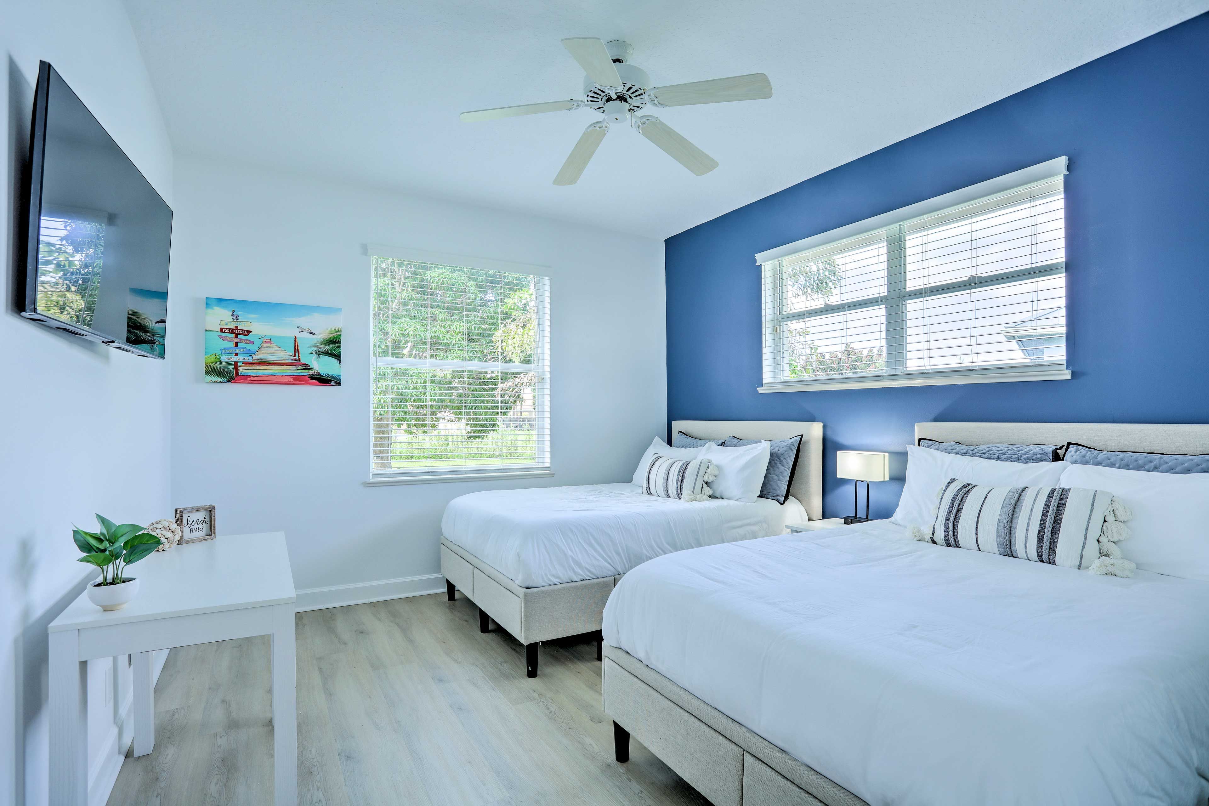 Bedroom 3 | 2 Full Beds
