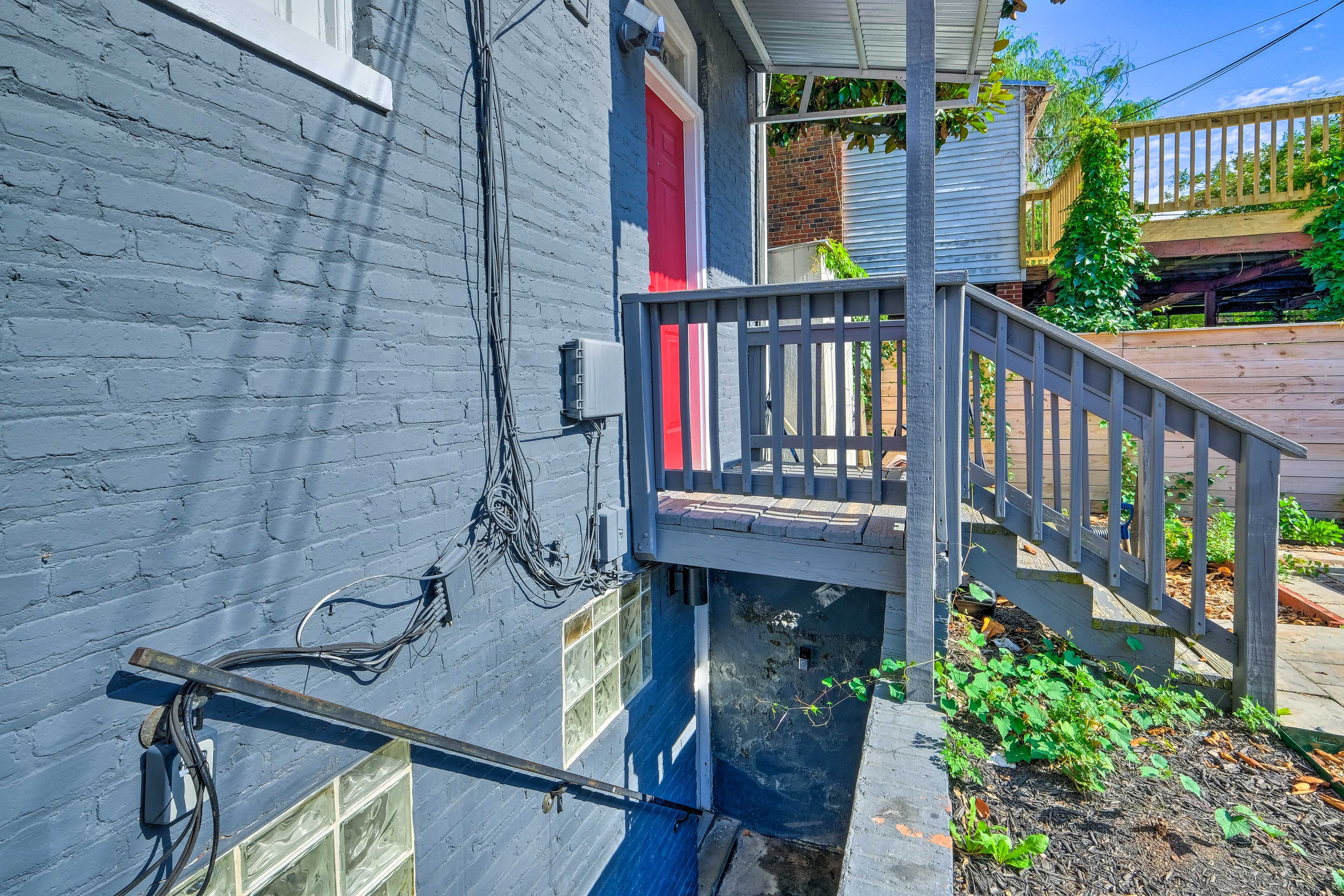 Basement Unit Entrance