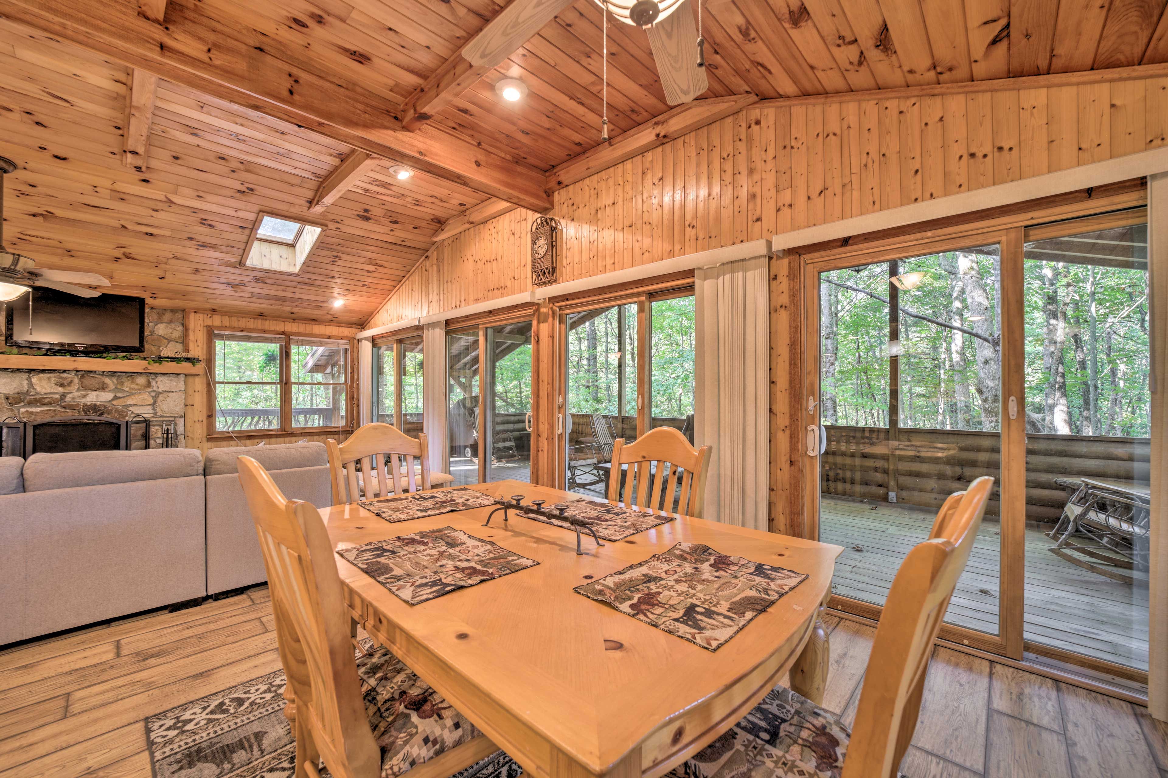 Dining Area | Main Level | Dishware + Flatware