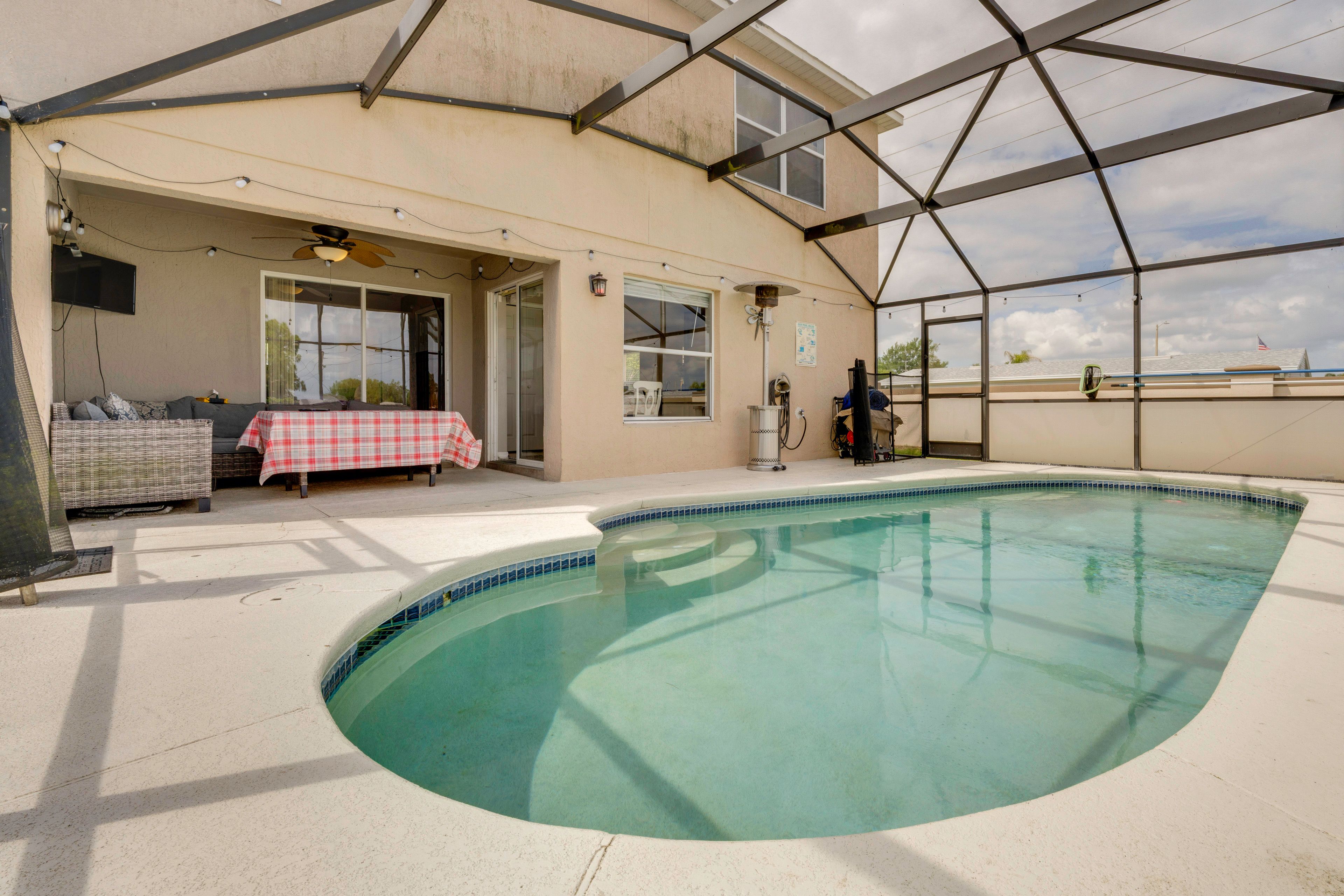 Lanai | Private Pool | Golf Course Views