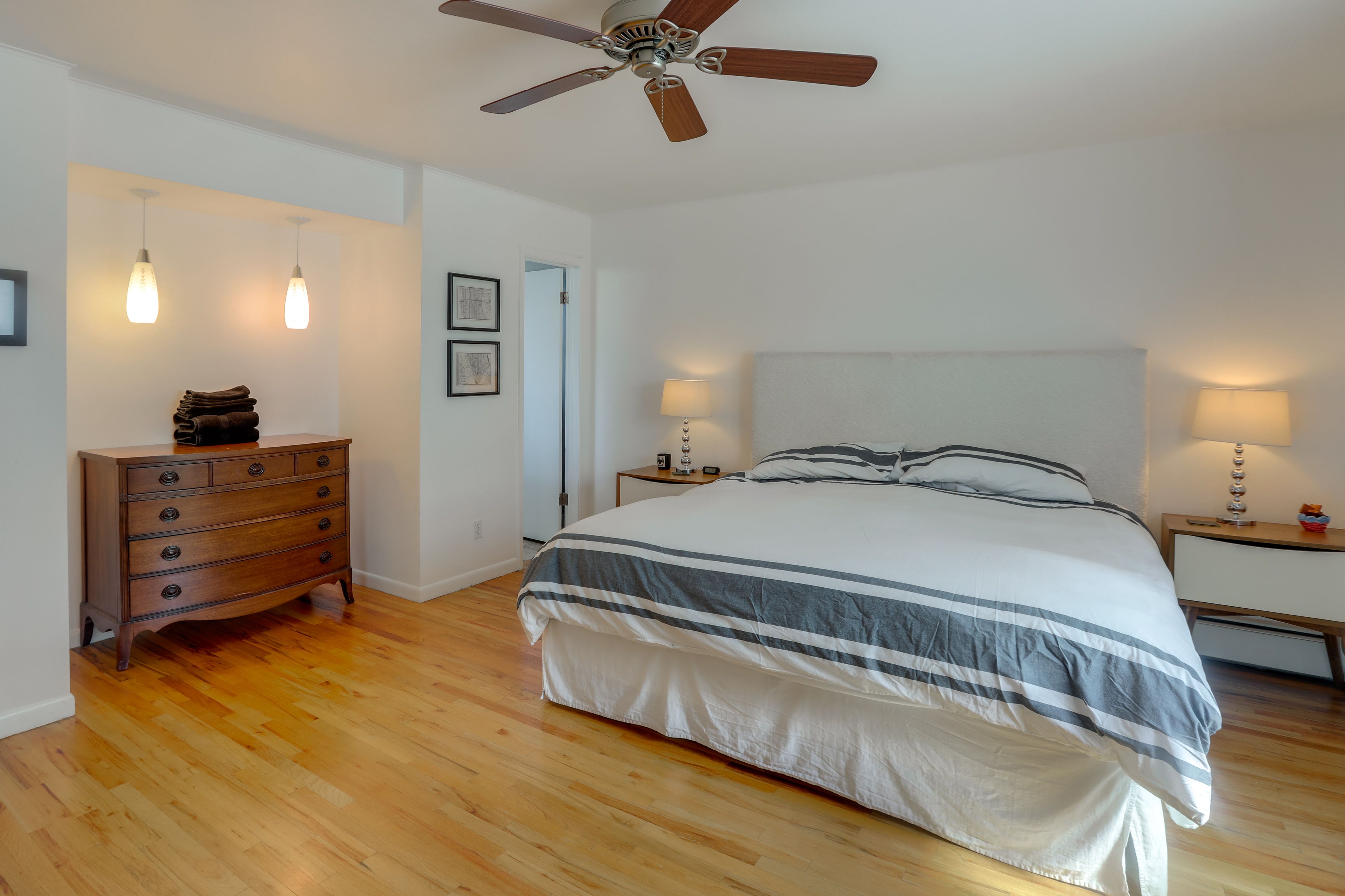 Bedroom 1 | King Bed | Linens Provided | 2nd Floor | En-Suite Bathroom