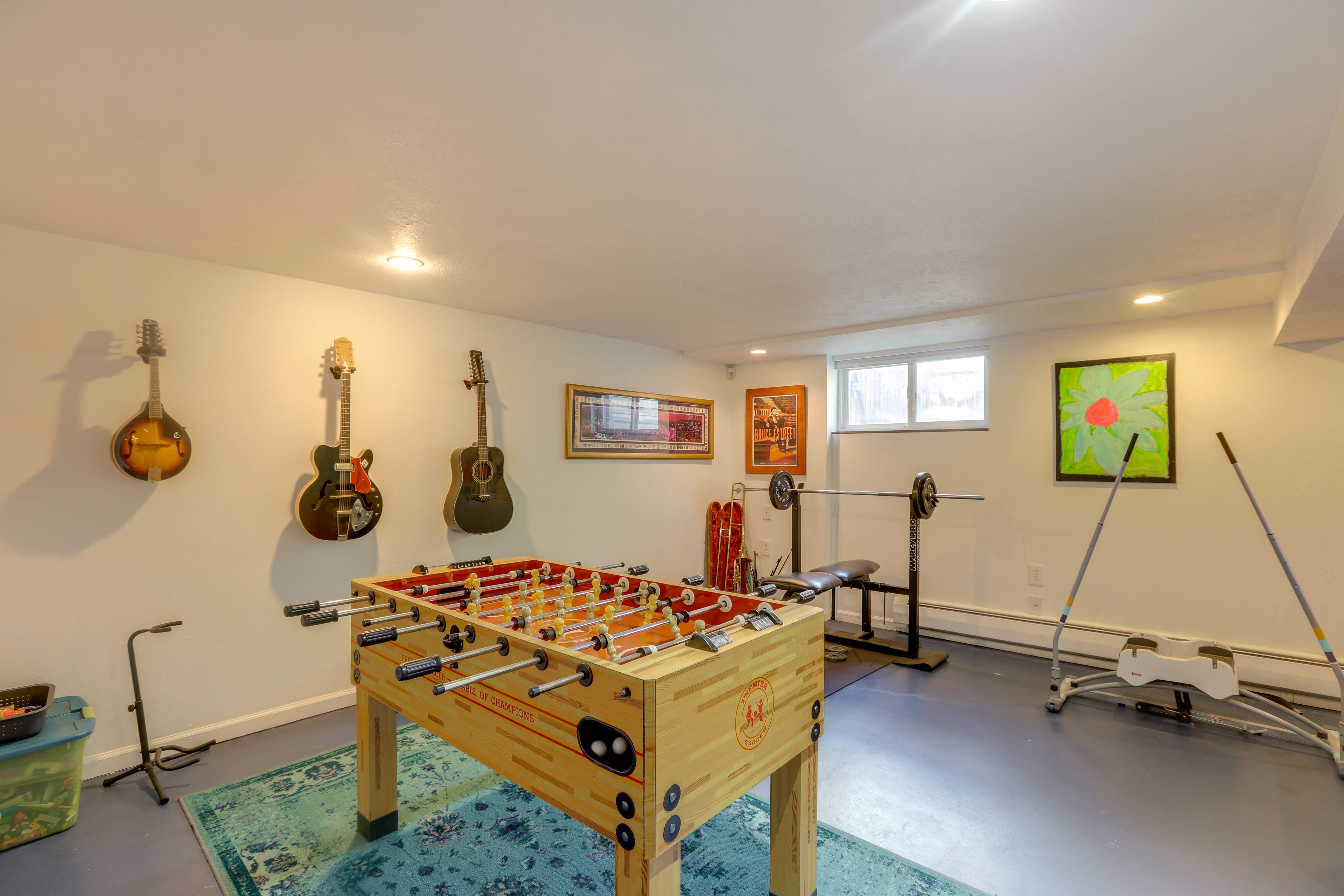 Game Room | Basement | Workout Room