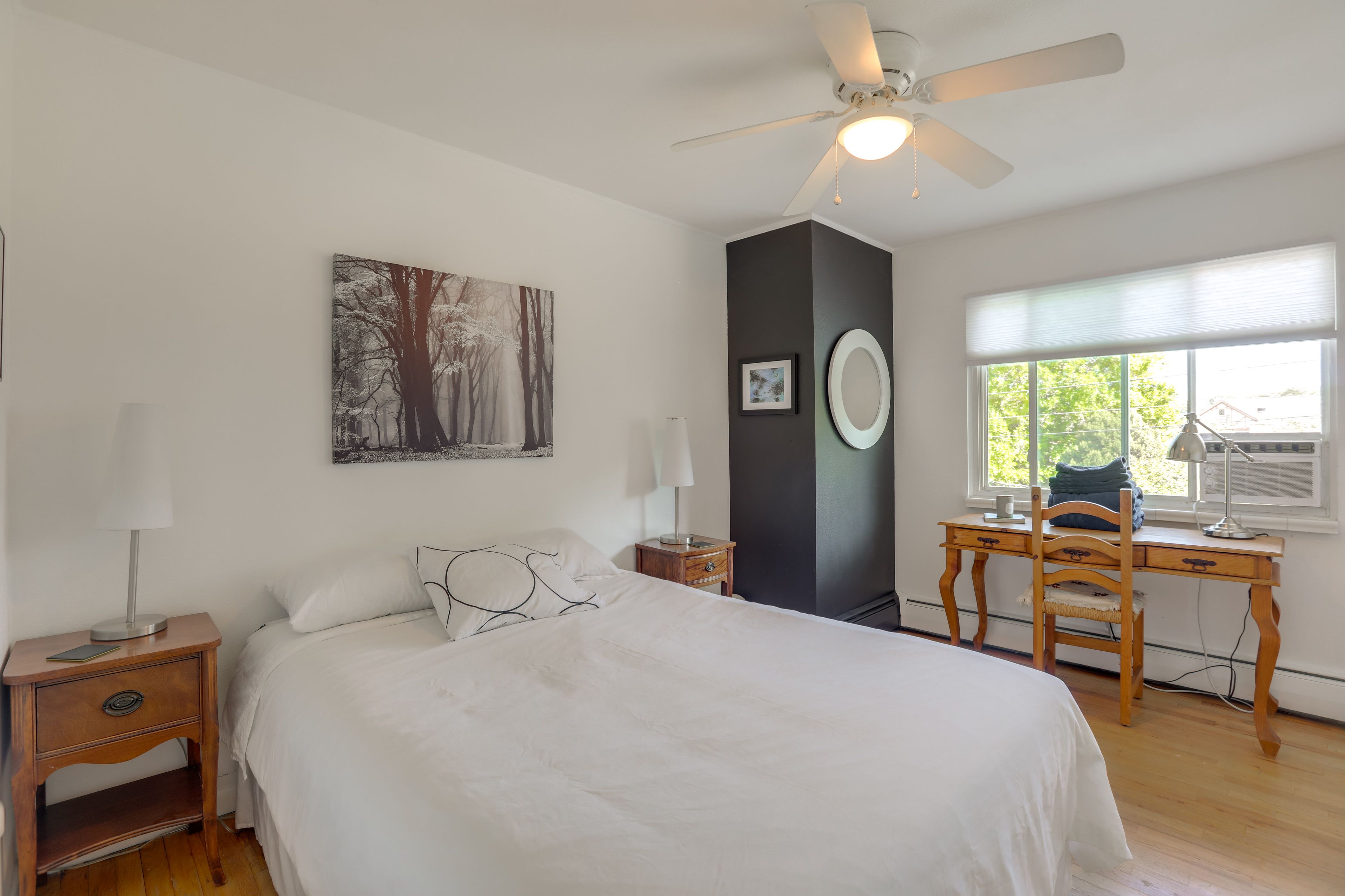 Bedroom 2 | Queen Bed | 2nd Floor | Home Office Space