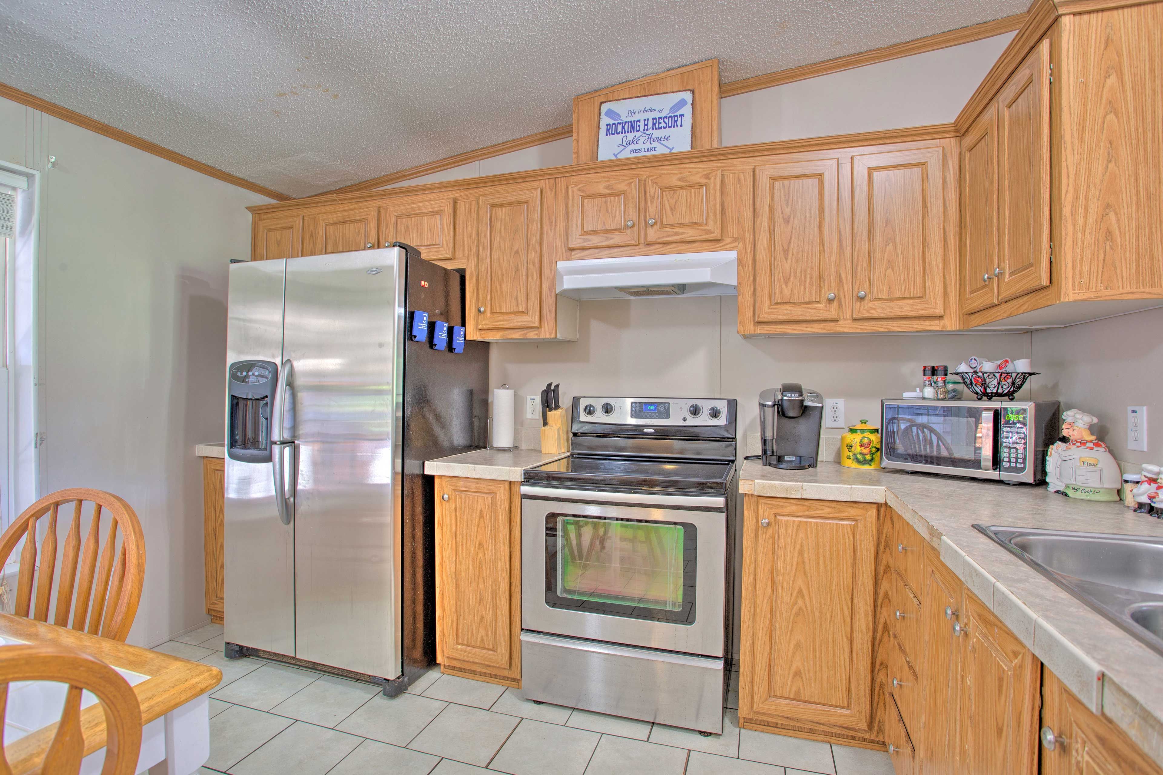 Kitchen | Cooking Basics | Toaster Oven | Trash Bags | Paper Towels