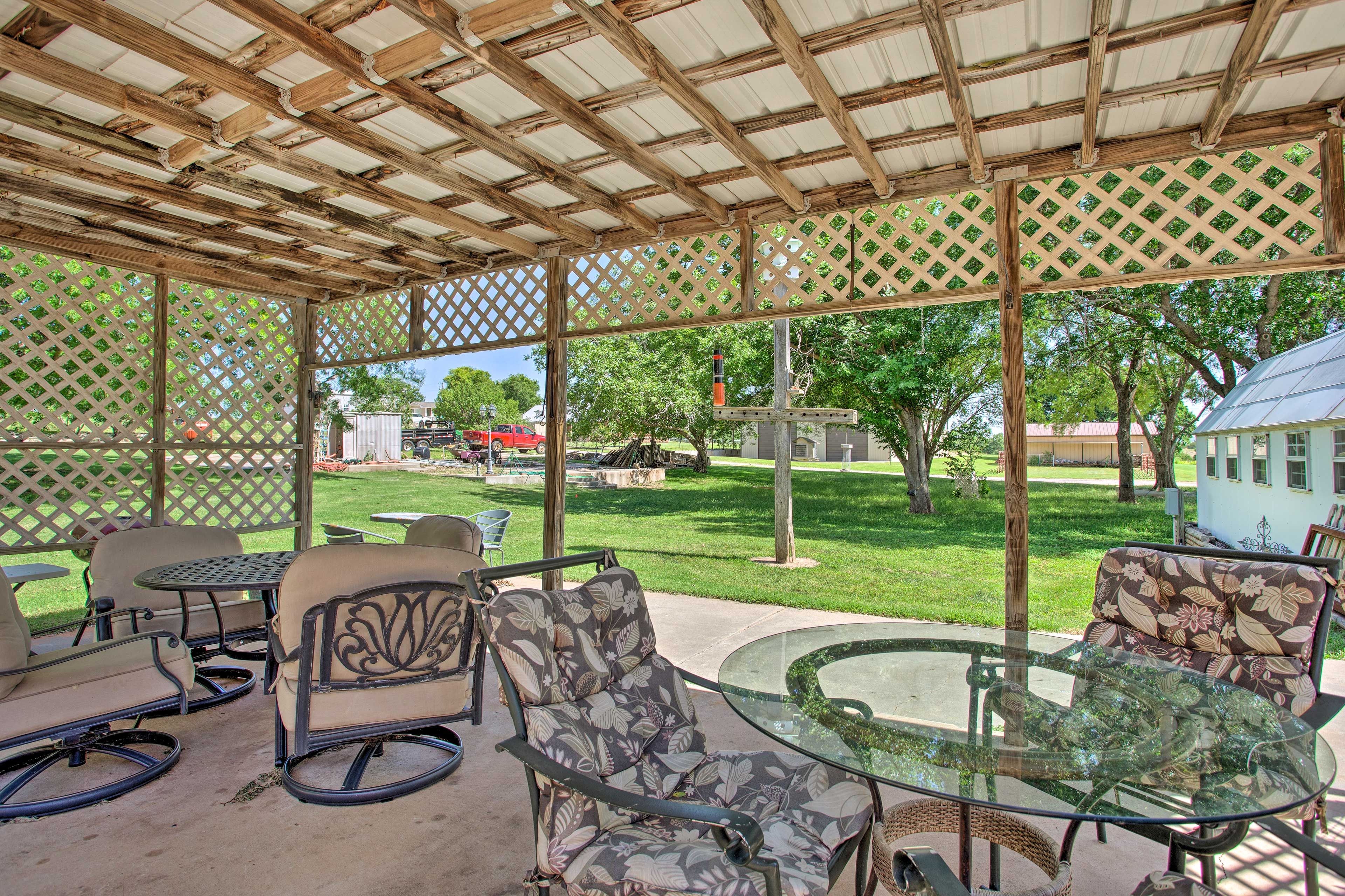 Covered Pergola