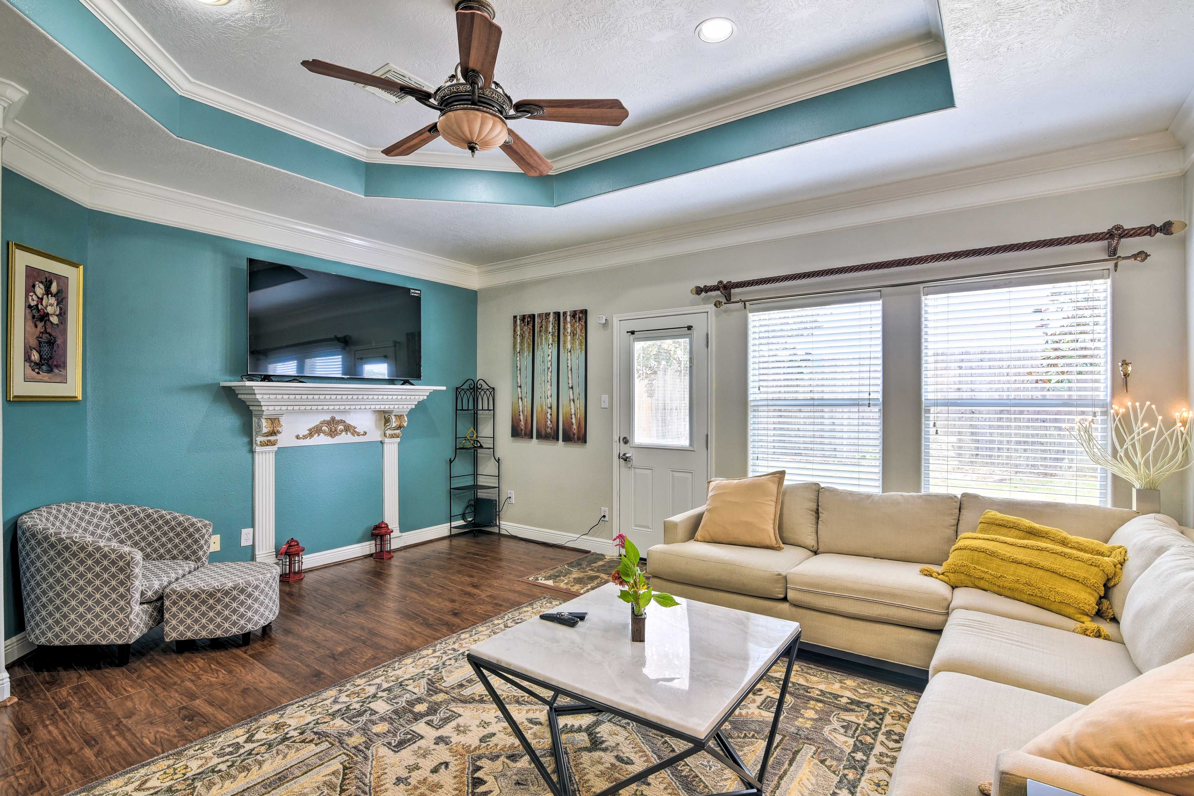 Katy Vacation Rental | 4BR | 2.5BA | 2 Entry Steps | 2,172 Sq Ft