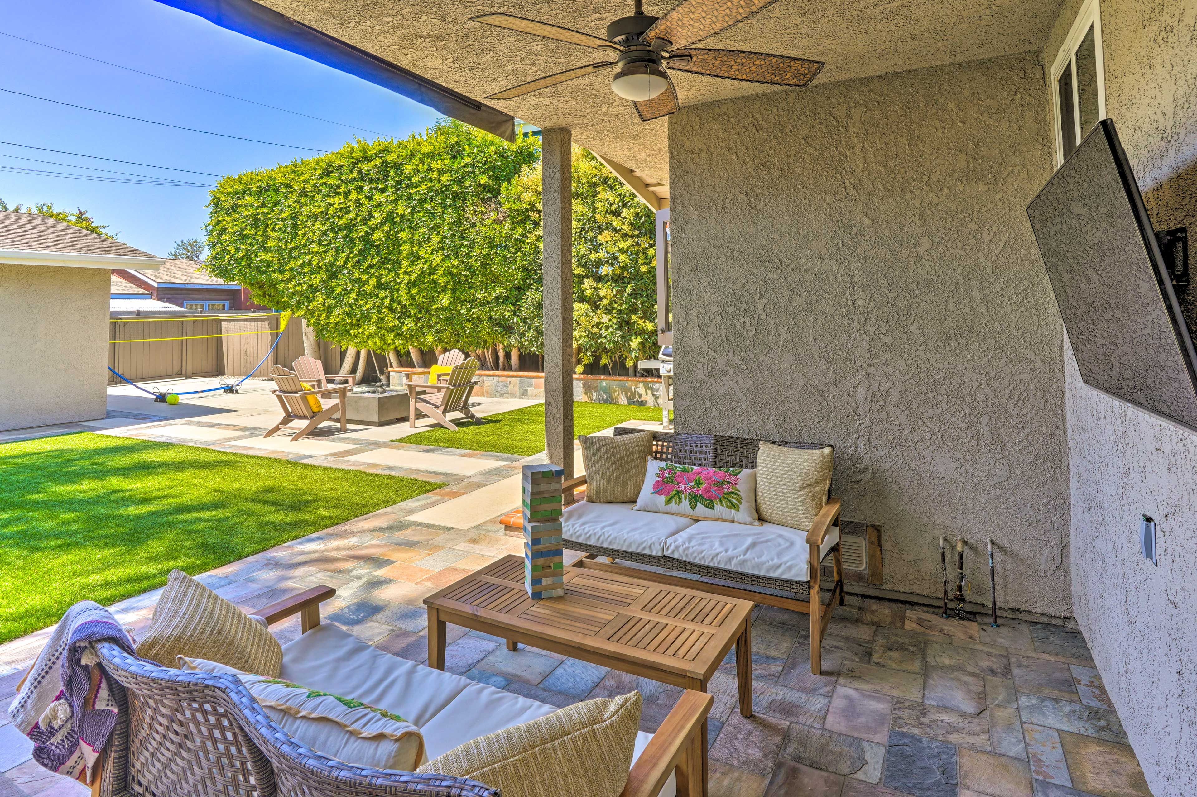 Covered Patio | Beach Chairs