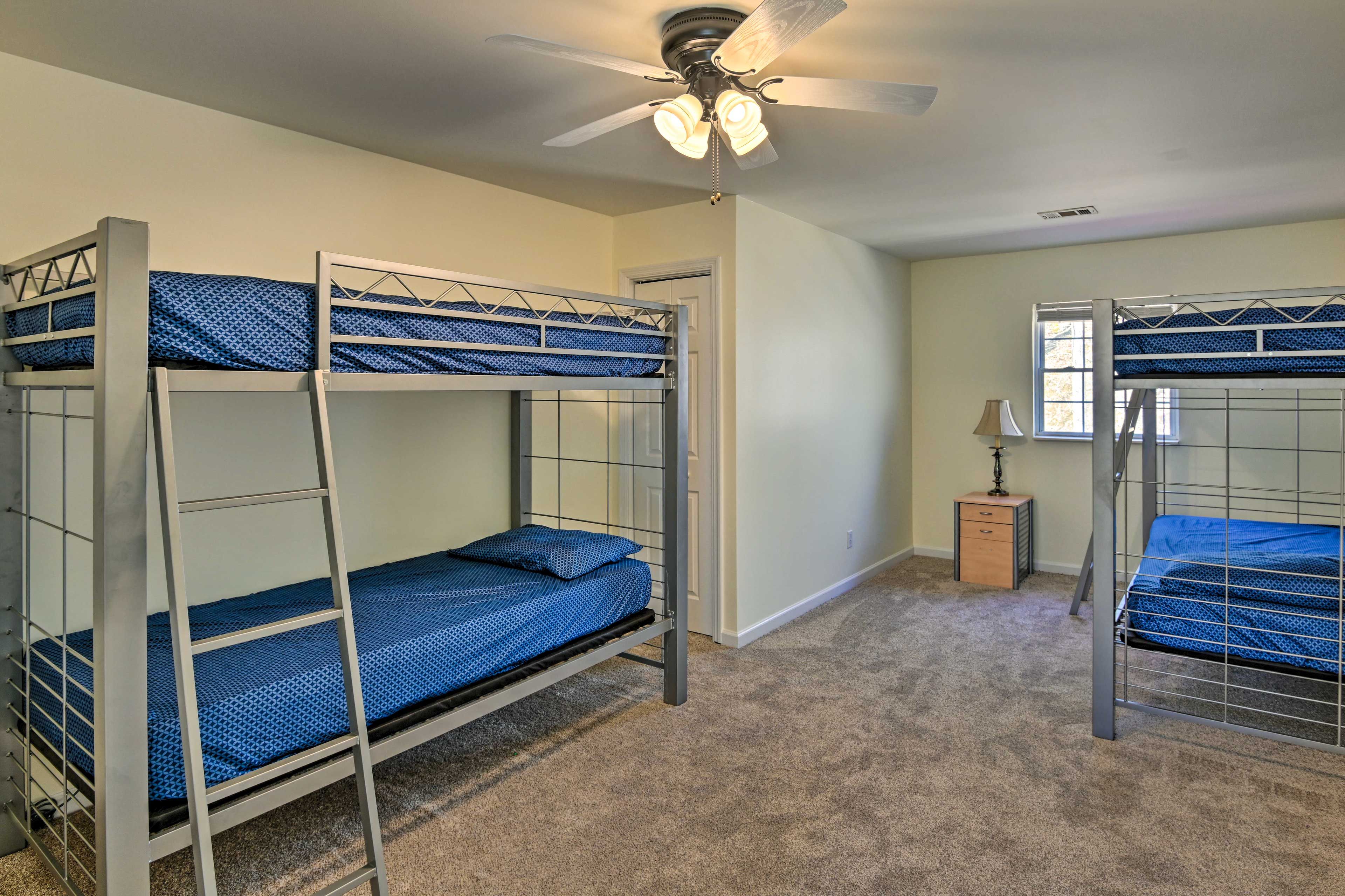 Bedroom 3 | 2nd Floor | 2 Twin Bunk Beds