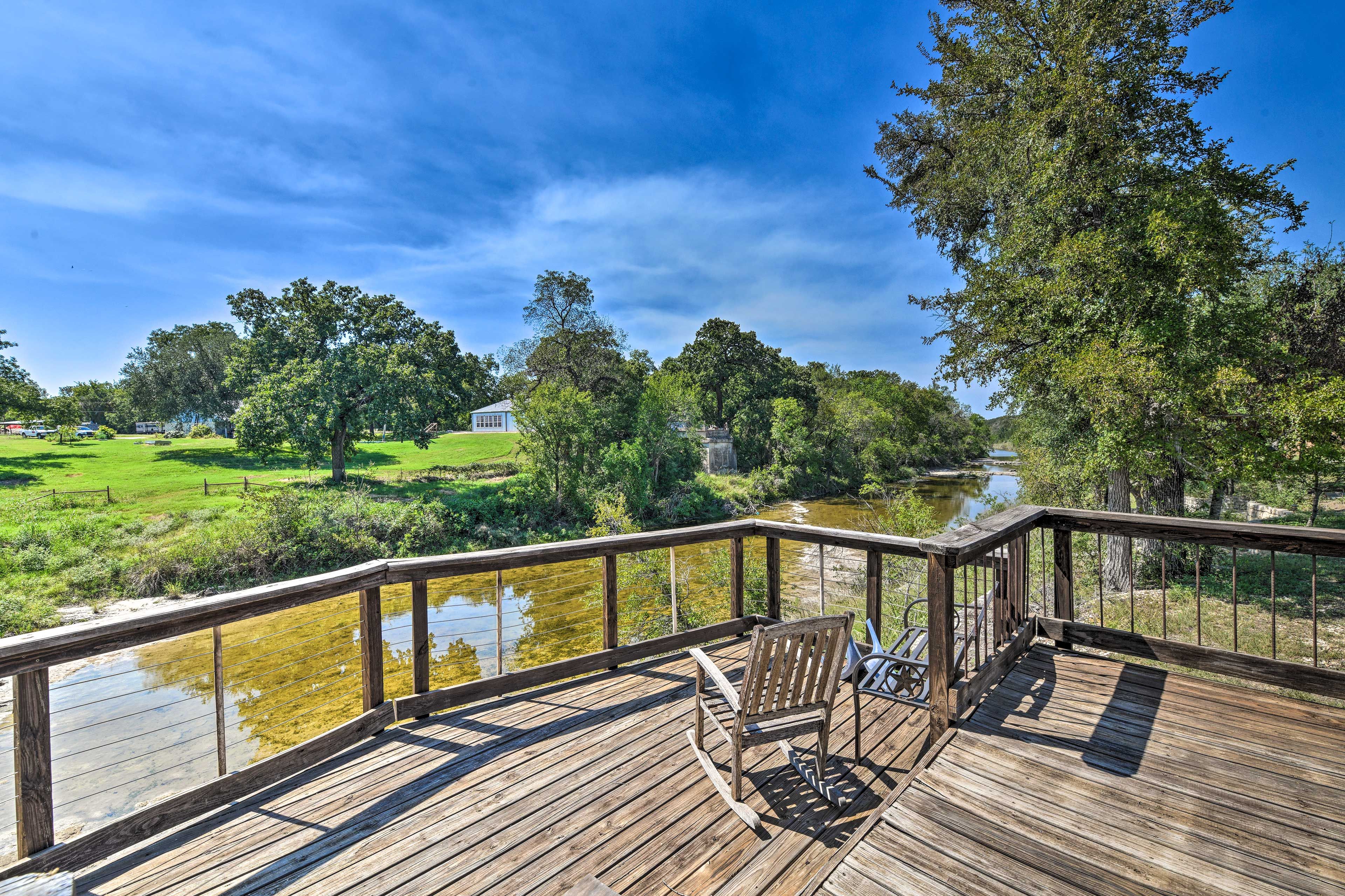 Private Deck | River Views | Outdoor Seating