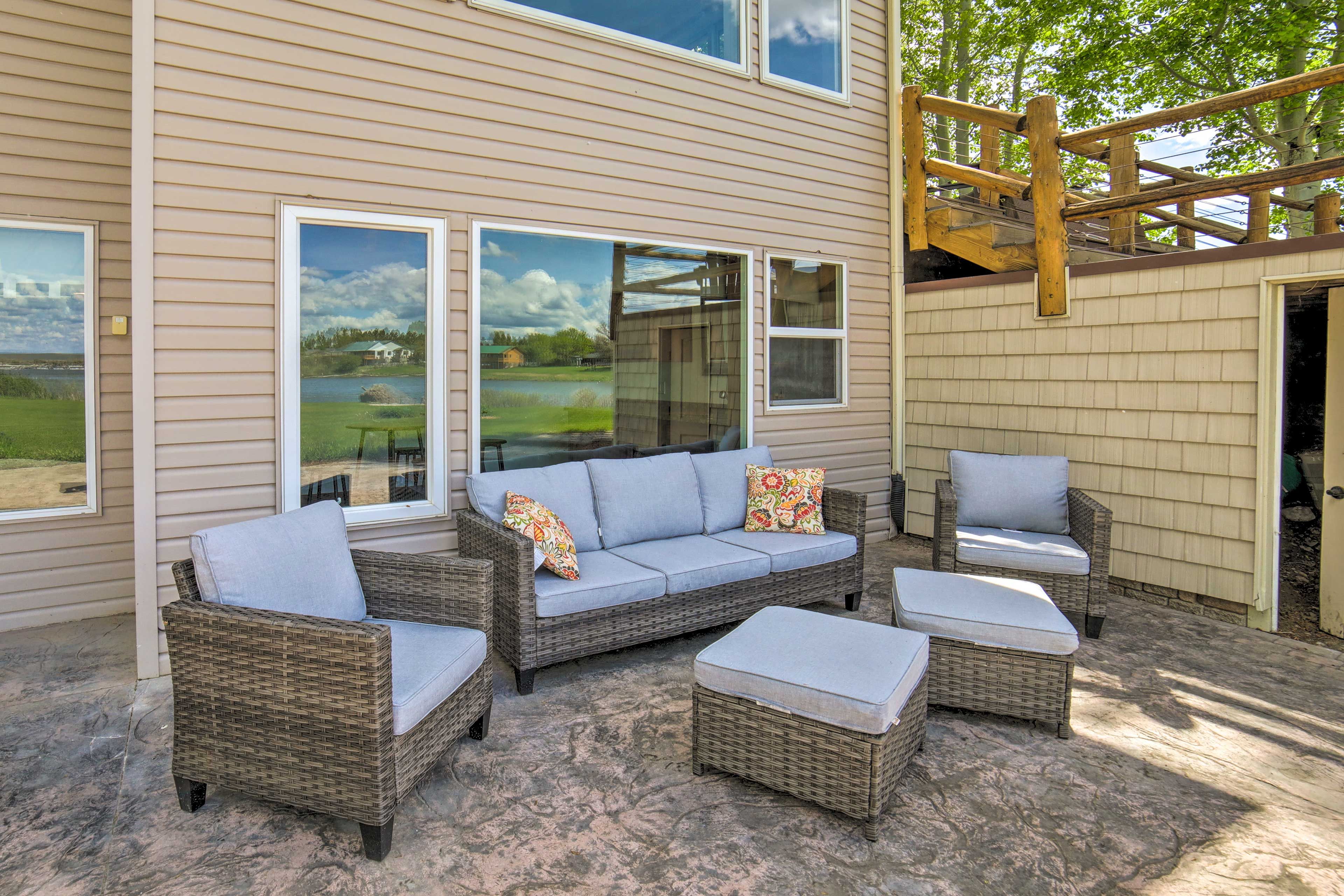 Ample Outdoor Seating