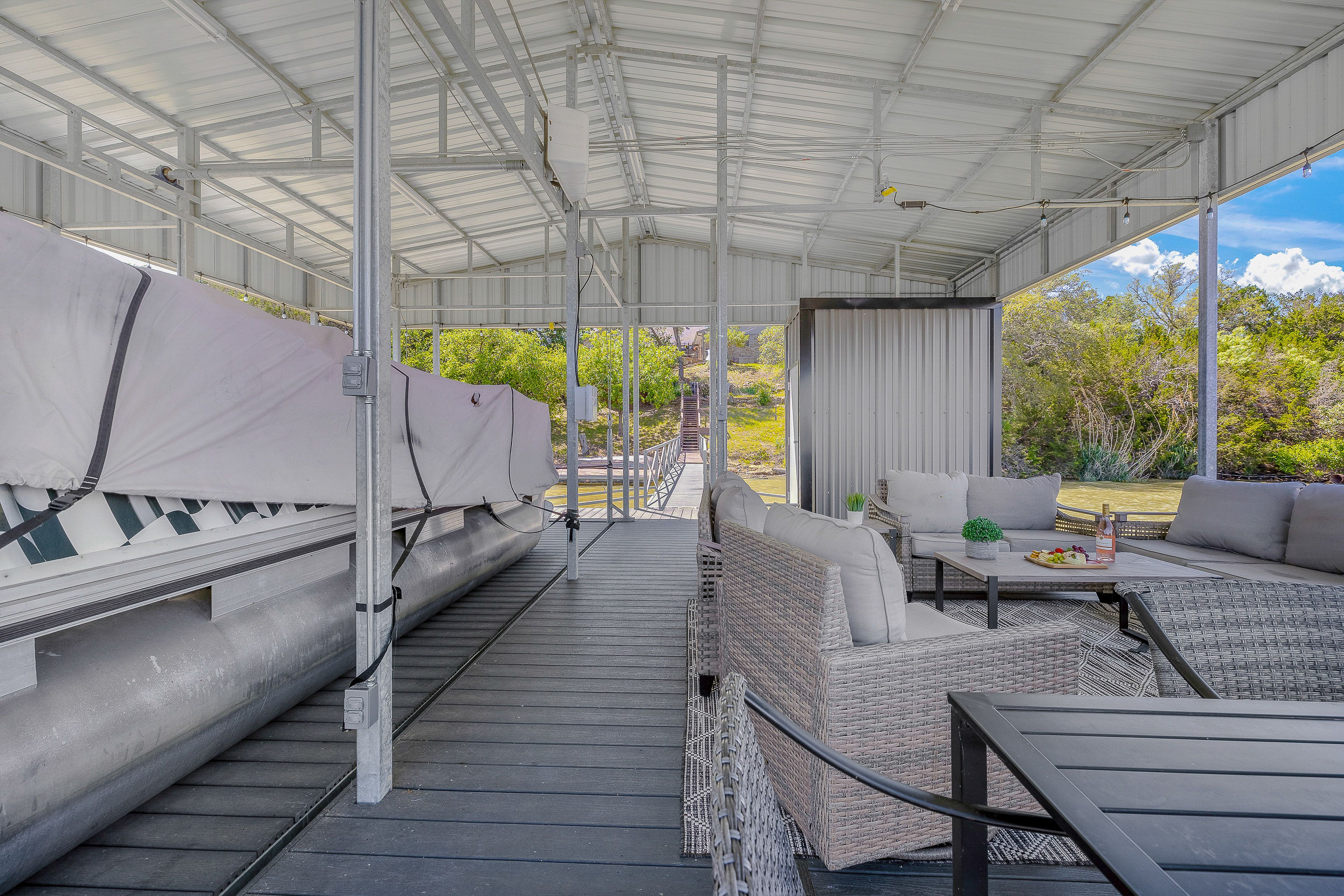 Covered Dock | Outdoor Furniture