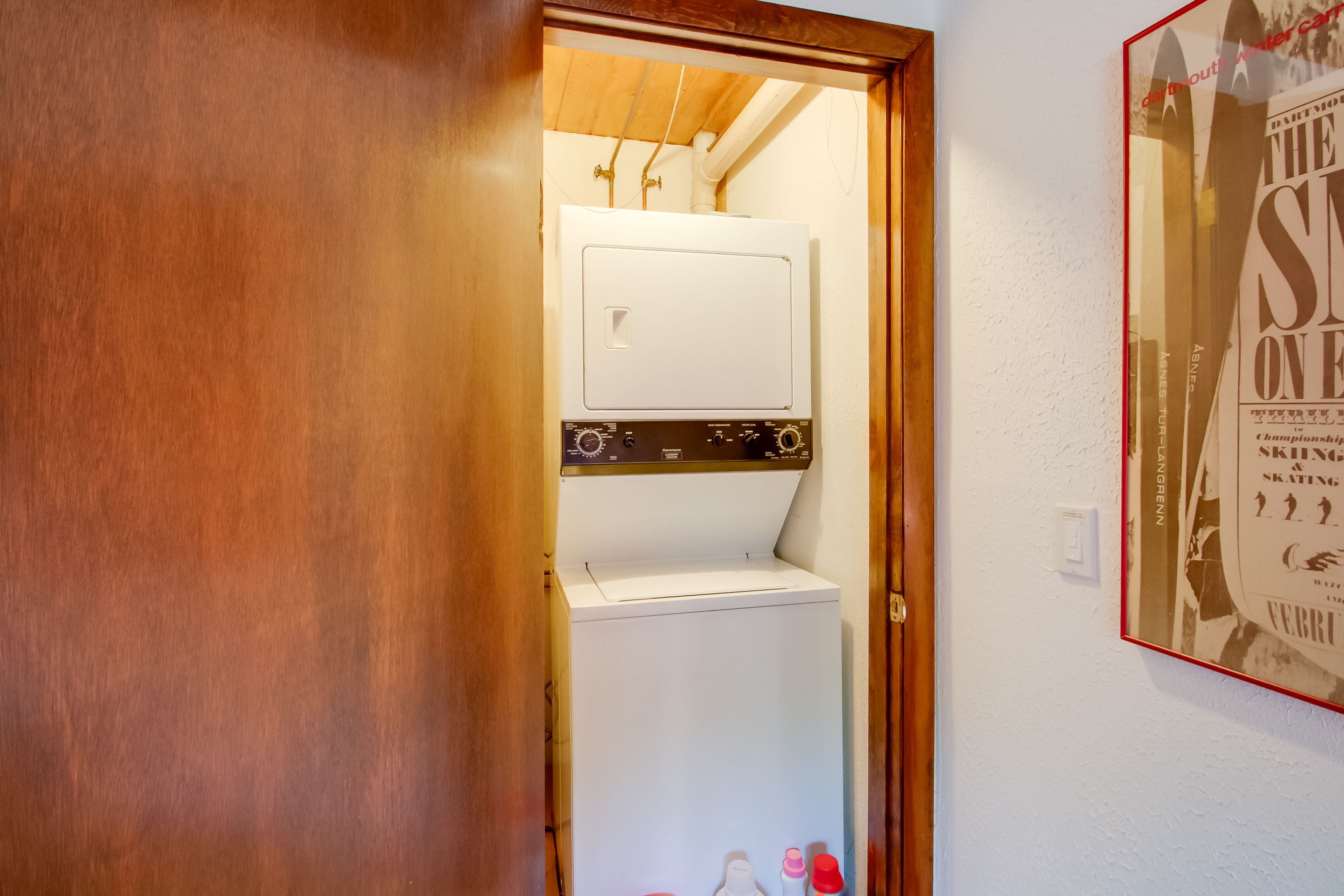 In-Unit Laundry | Stackable Washer + Dryer
