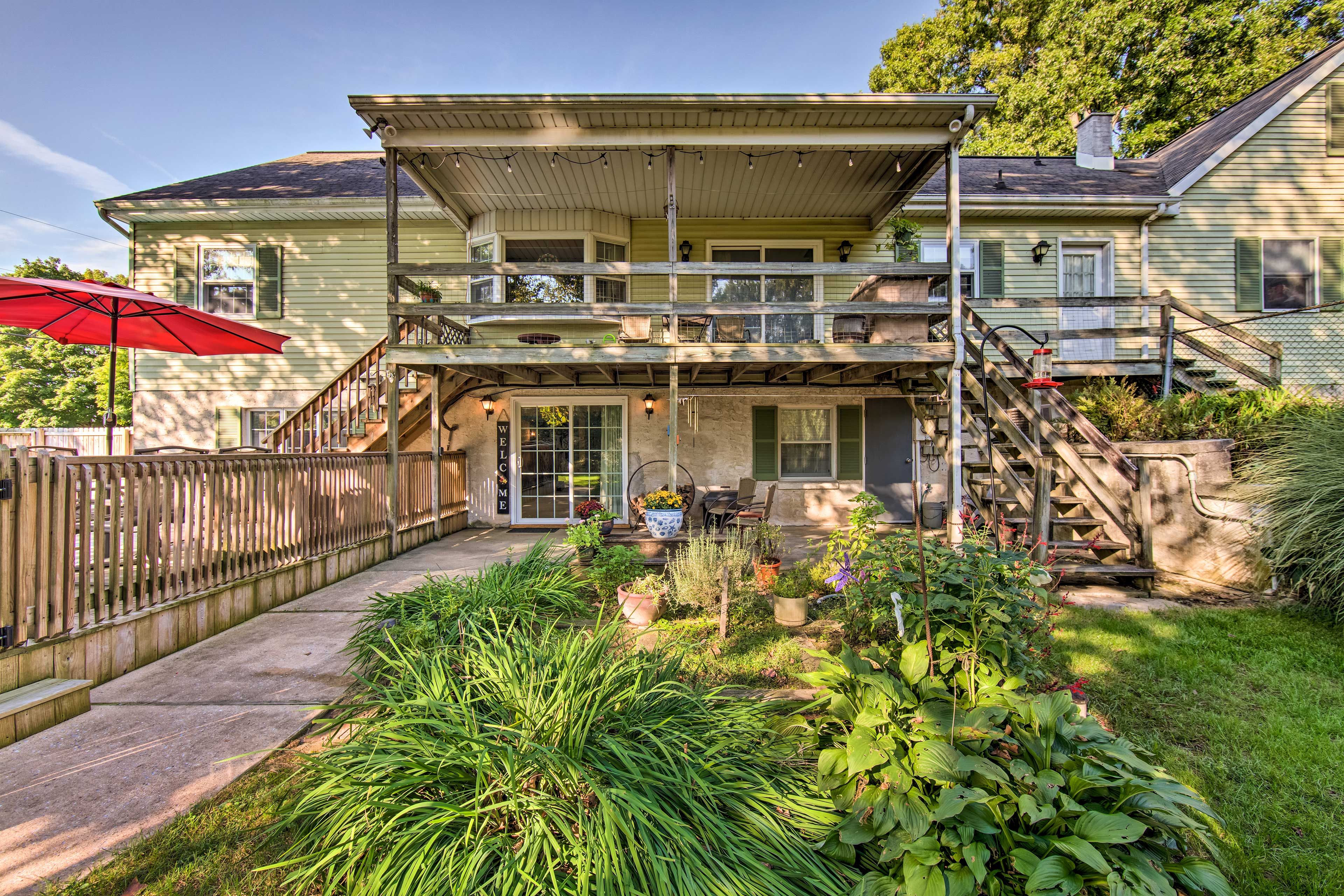 House Exterior | Furnished Patio | Homeowner On-Site