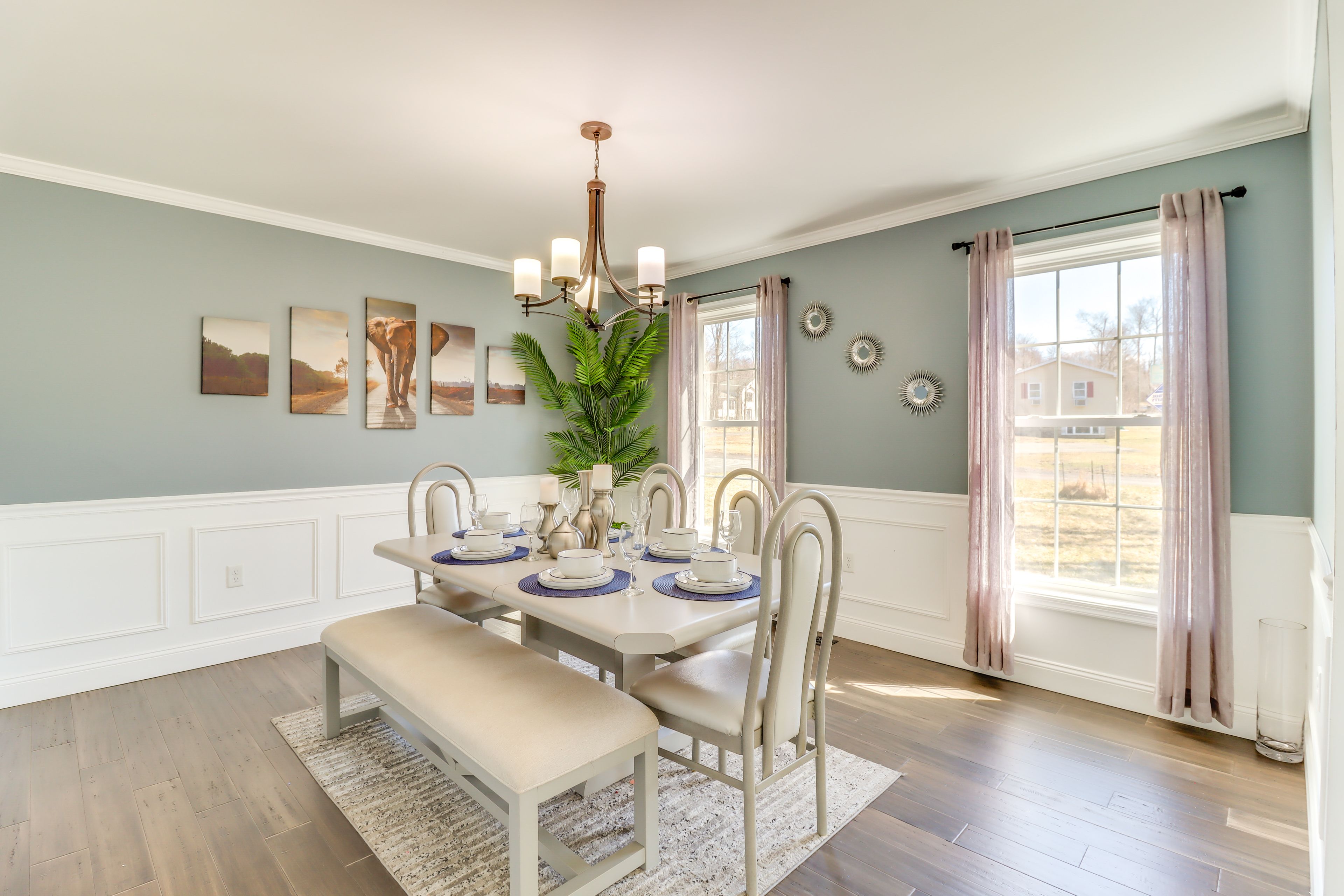 Dining Room | Dishware & Flatware Provided | 1st Floor