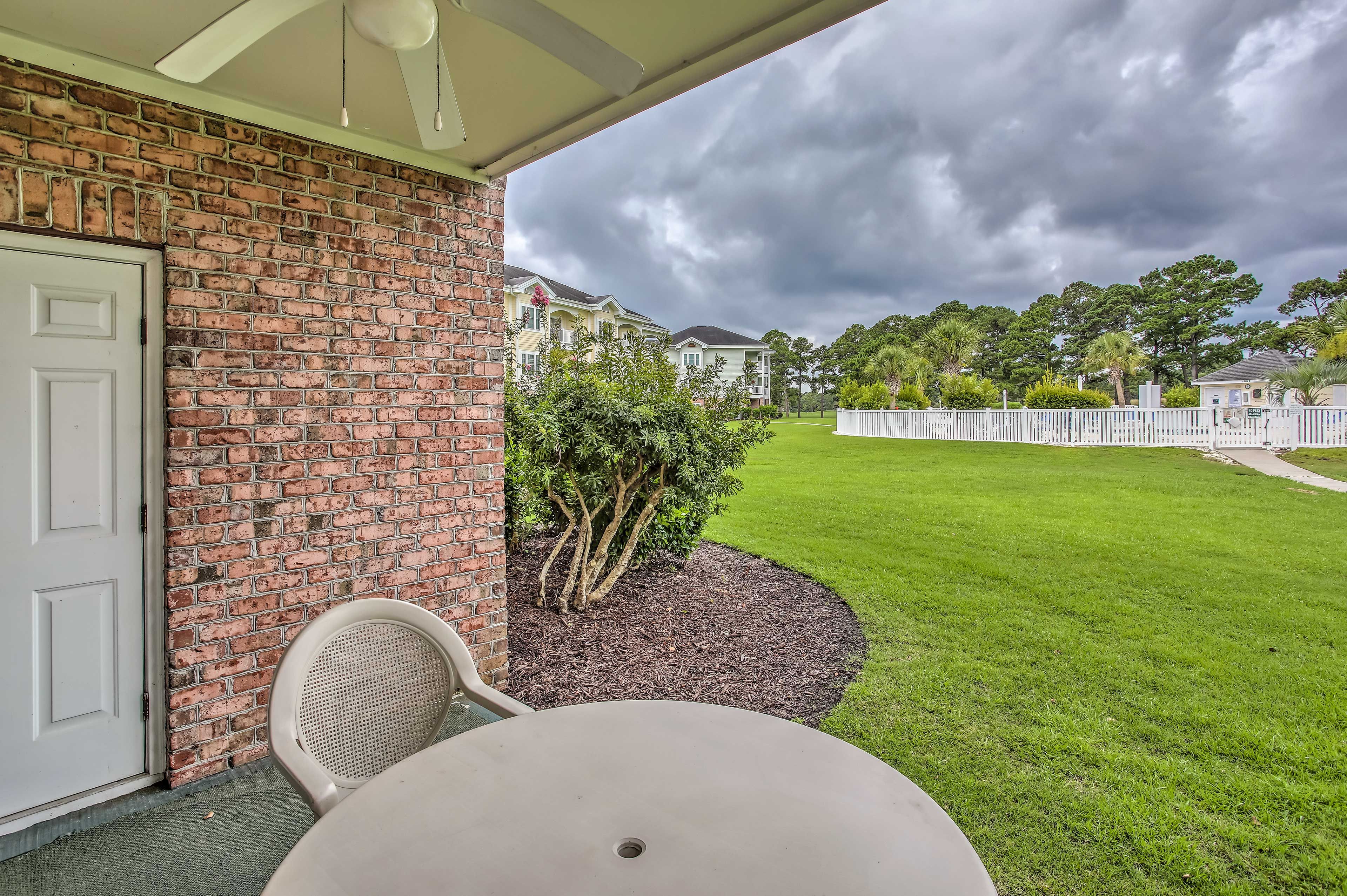 Private Patio | Outdoor Dining Area | Pool Views