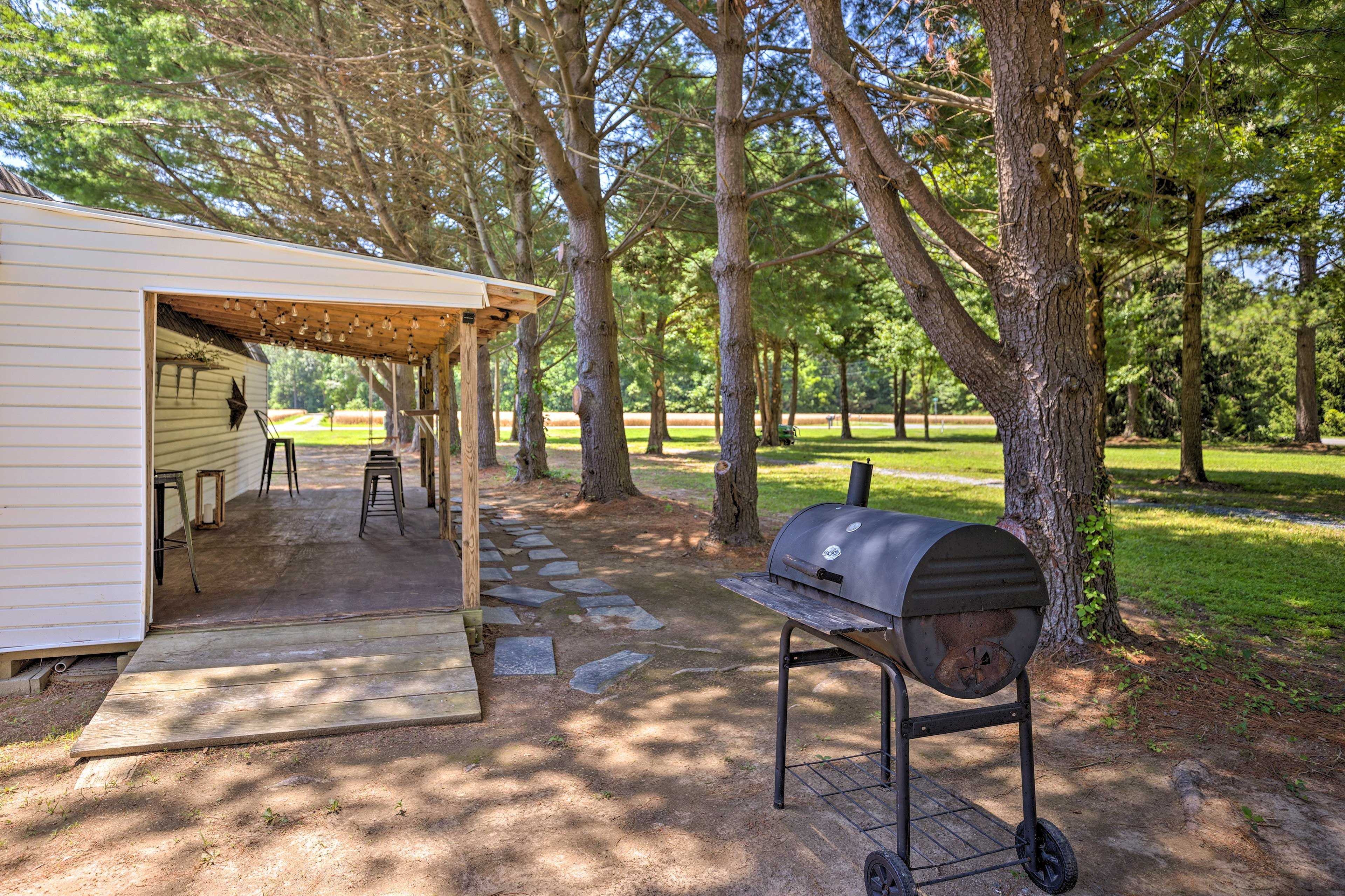 House Exterior | Charcoal Grill