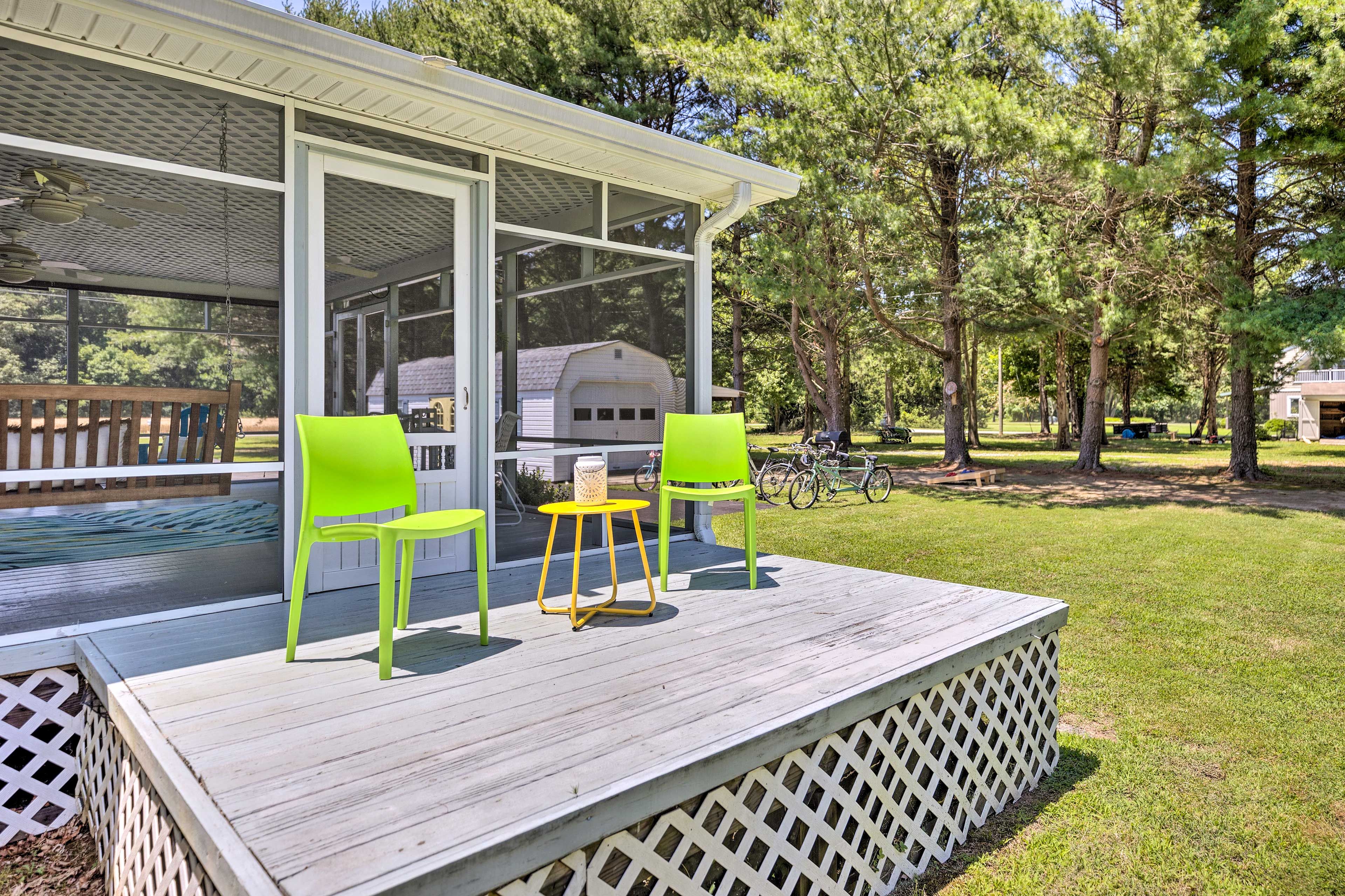 House Exterior | Furnished Deck