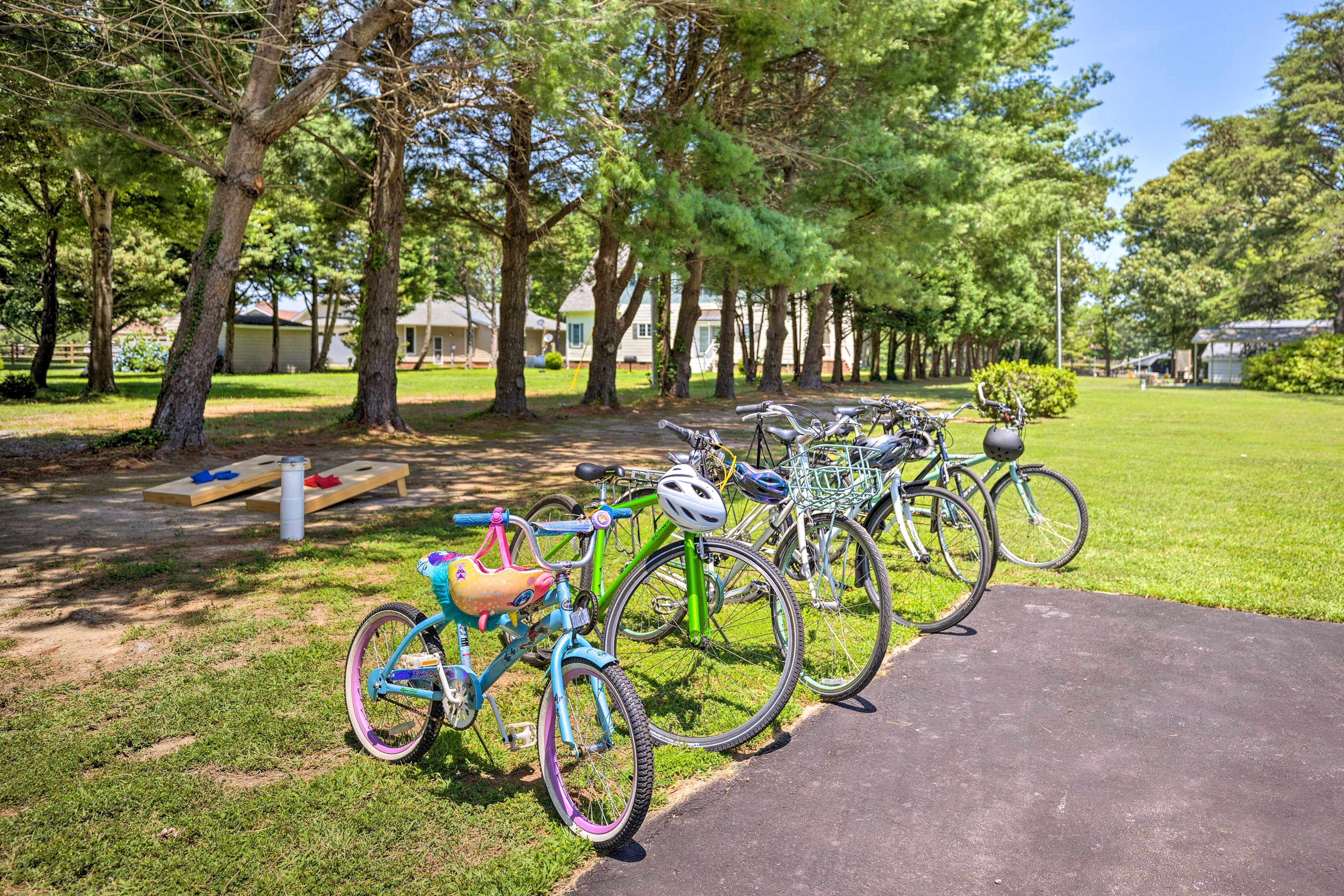 House Exterior | Bicycles
